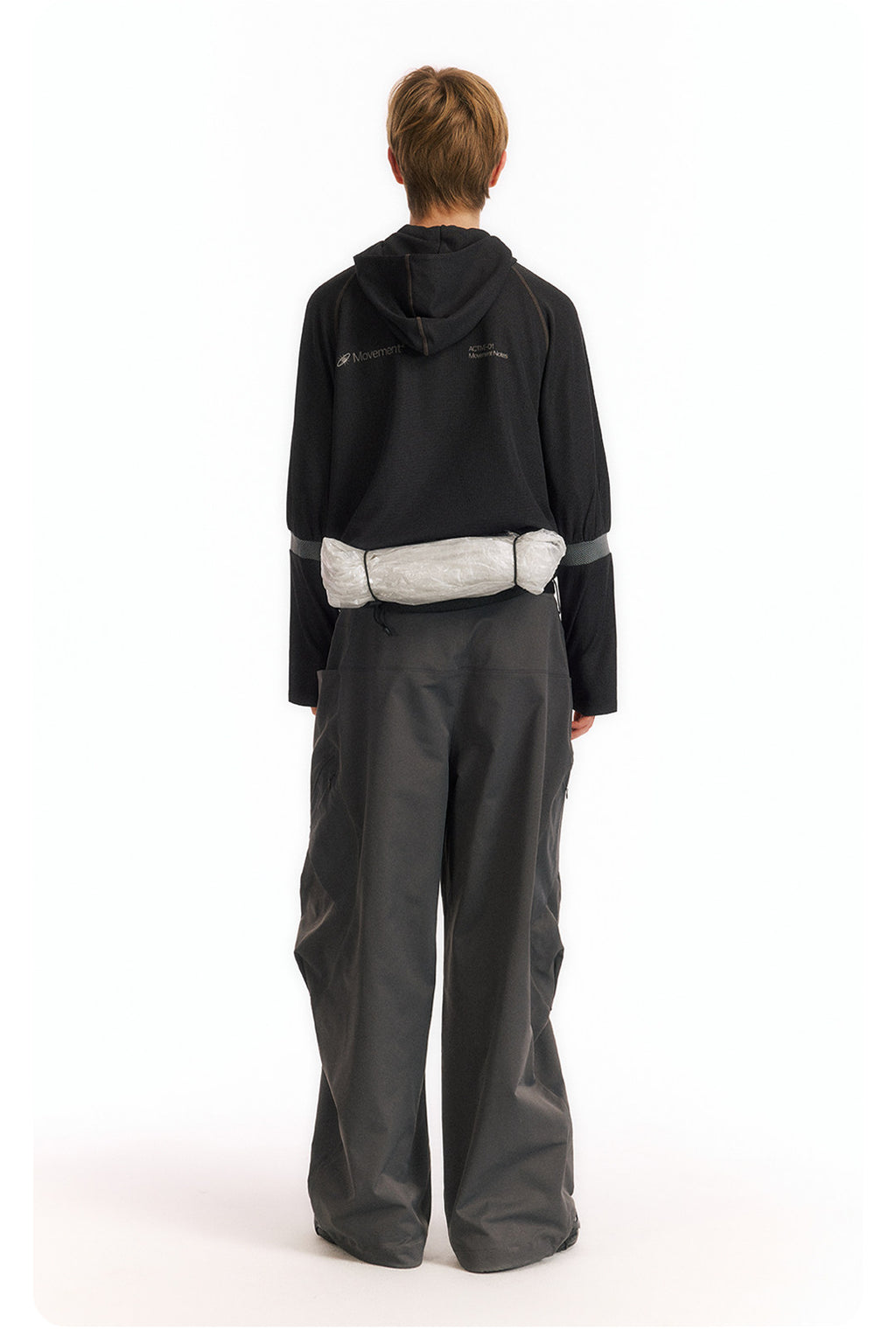 メッシュワッフルフーディー  LOM091