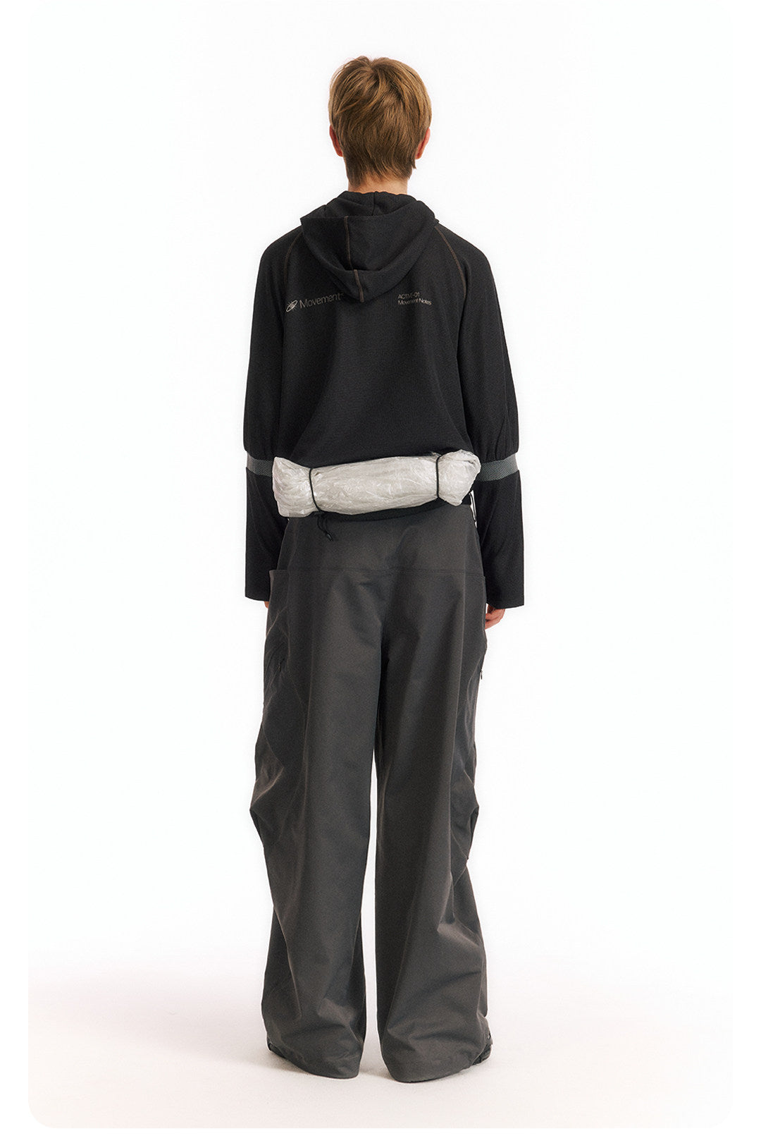 メッシュワッフルフーディー  LOM091