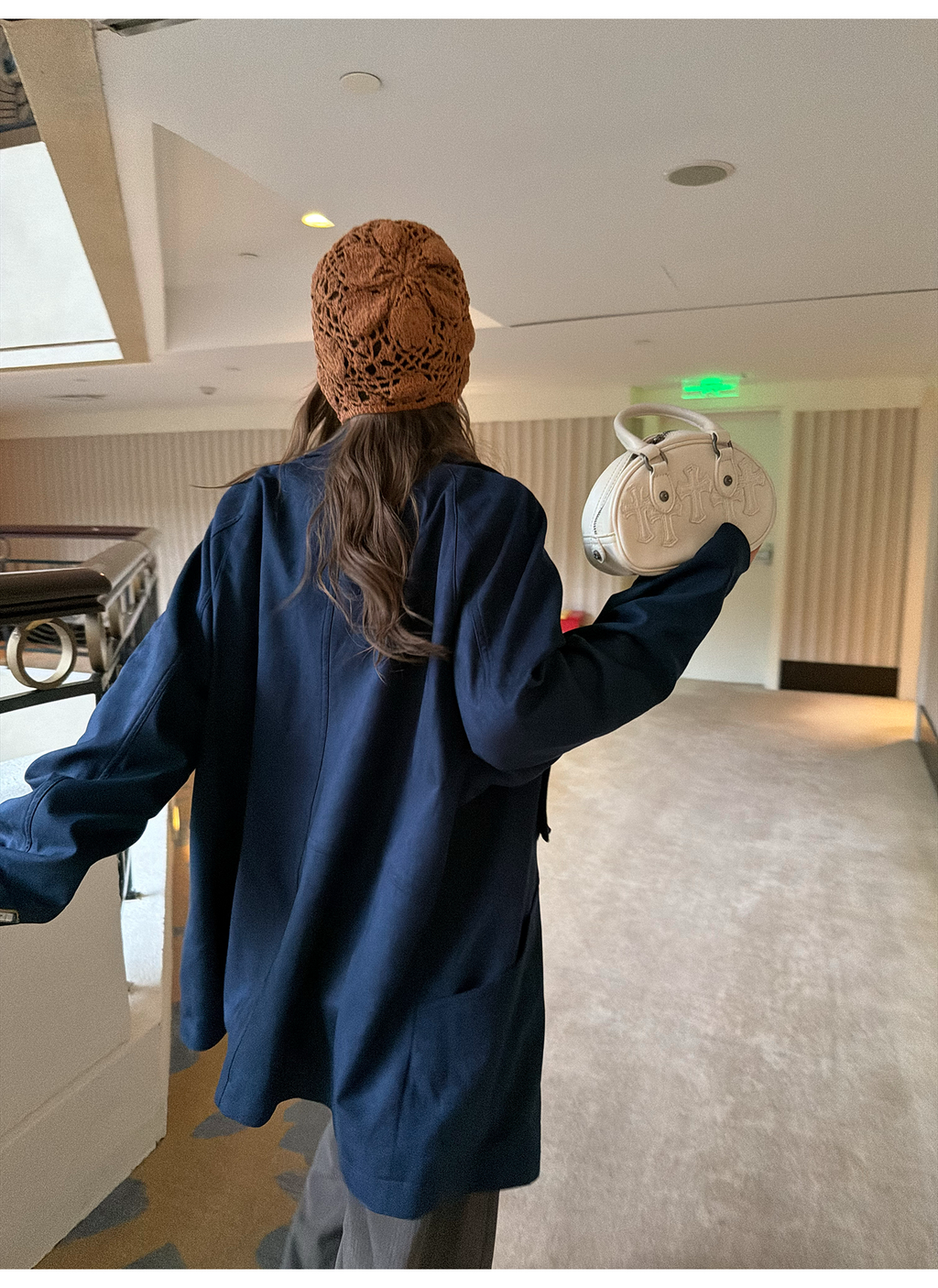 LelyMooch あったかフリース×スエードジャケット  LEM238