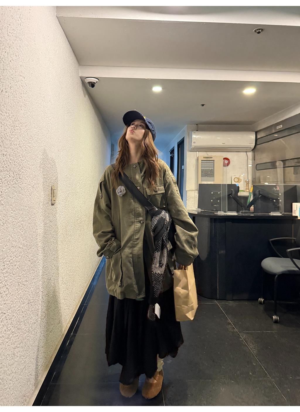 LelyMooch ヴィンテージ風クロスボタンワークジャケット  LEM262