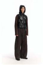 LOM030 Stesso modello Pantaloni ampi a curva 3D resistenti alle rughe e rinfrescanti al tatto LOM060