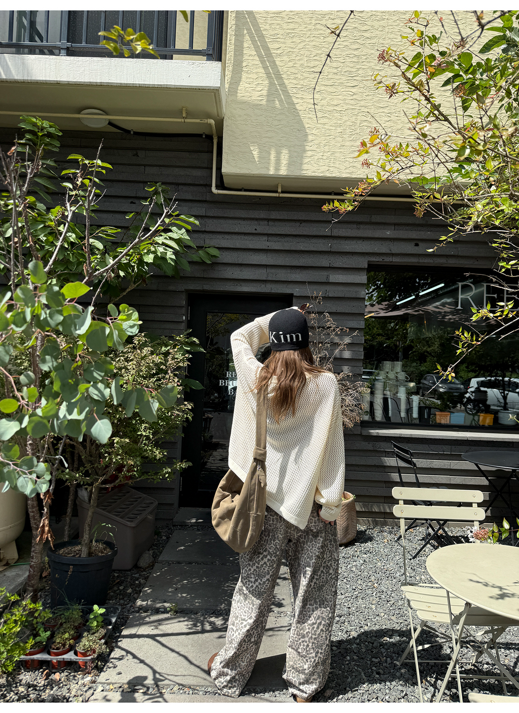 LelyMooch ゆるニットフリンジカーディガン  LEM249