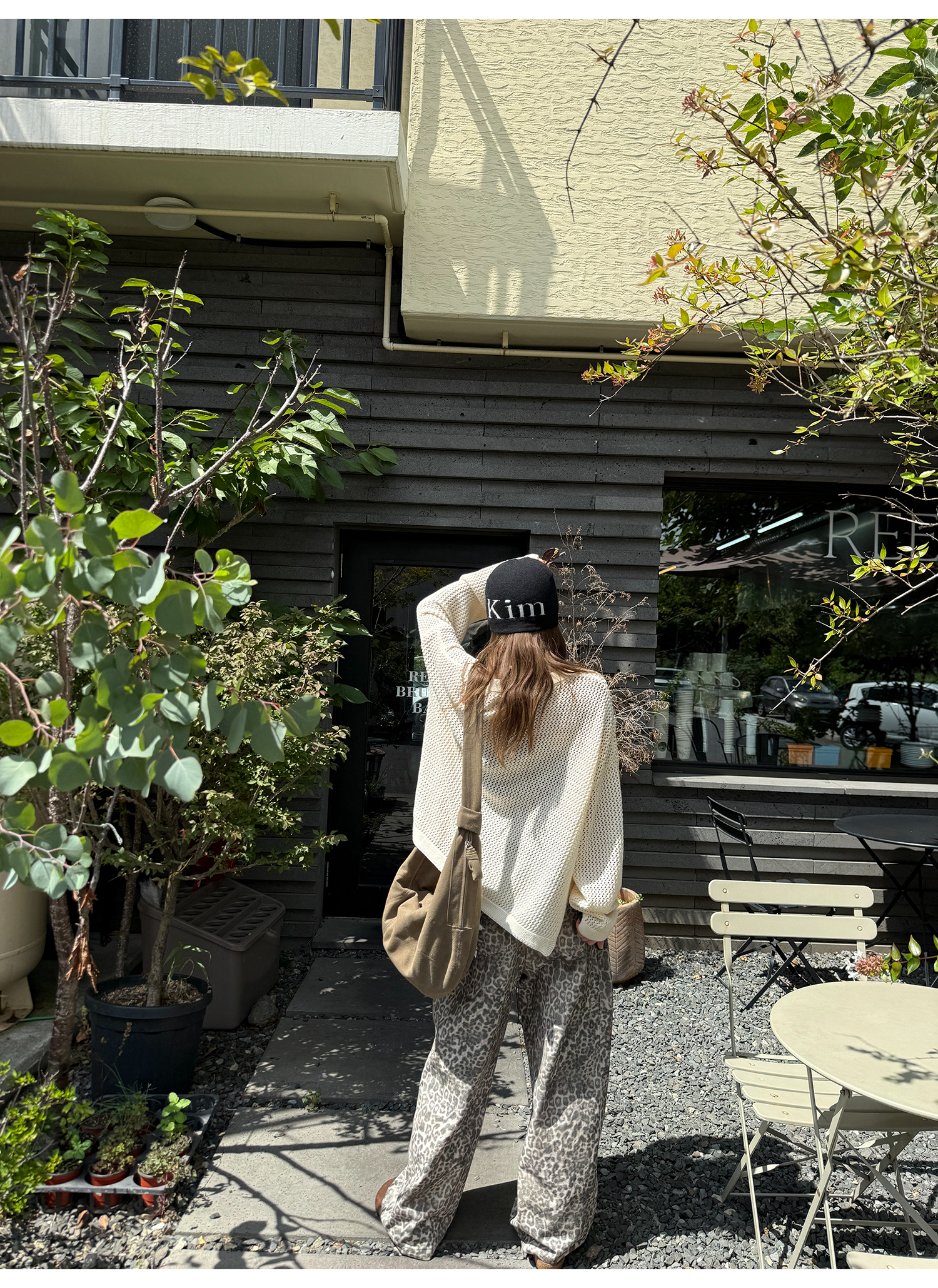 LelyMooch ゆるニットフリンジカーディガン  LEM249