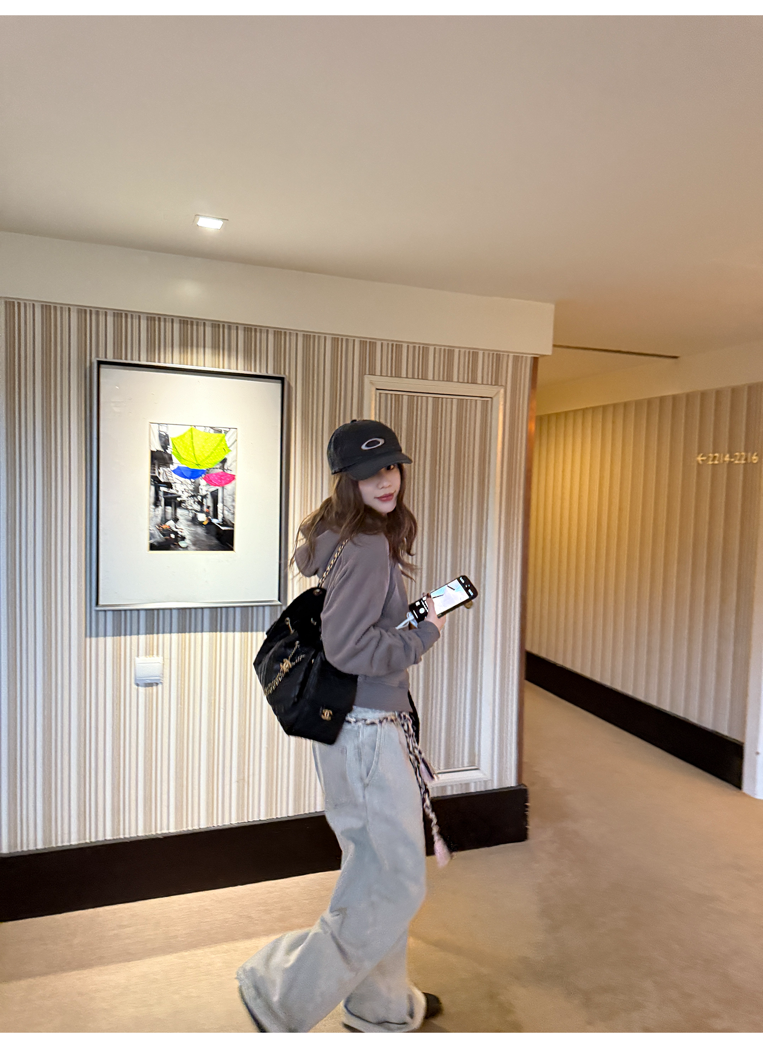 LelyMooch 韓ストムード アッシュホワイトデニム  LEM270