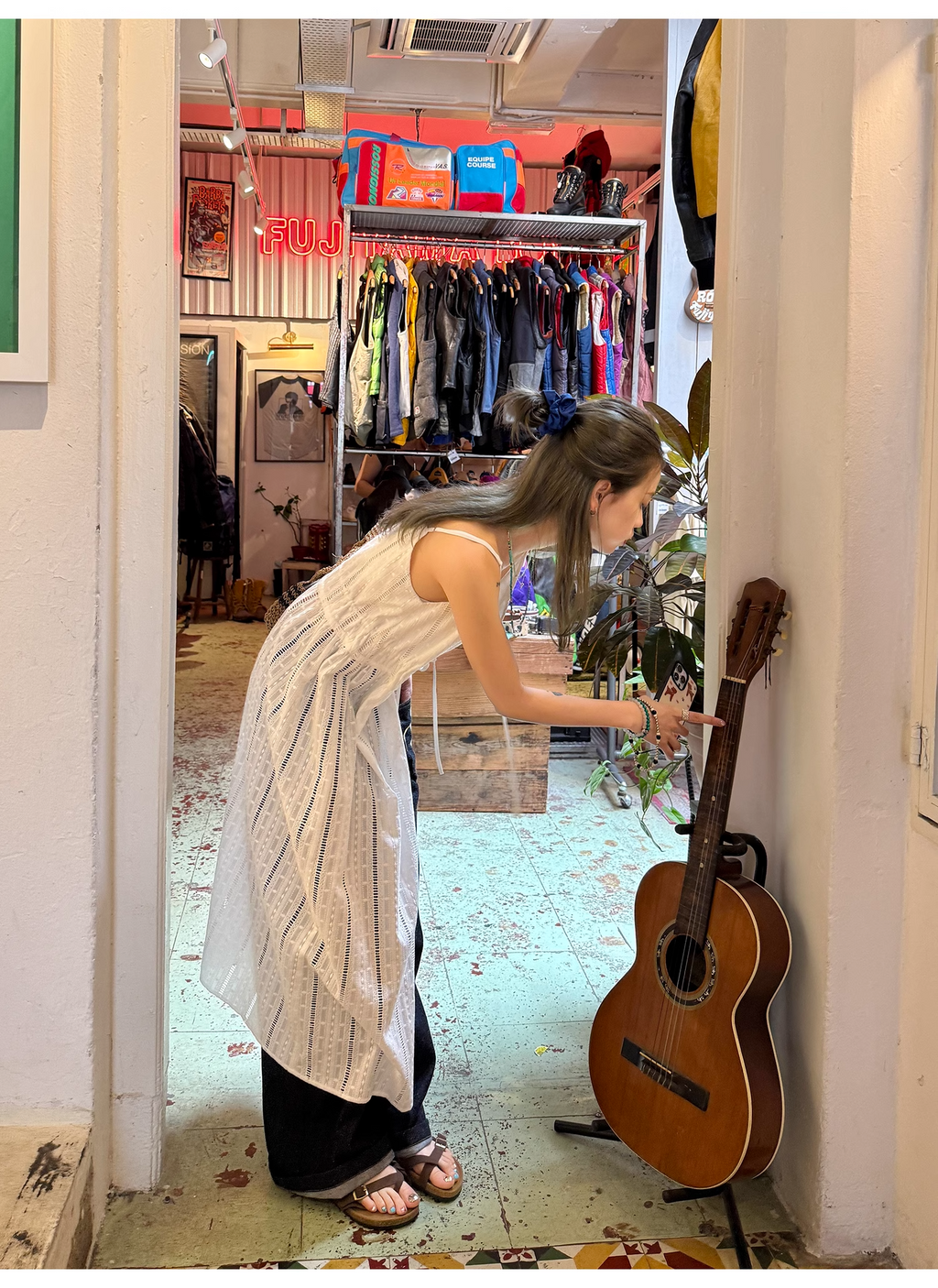 LelyMooch  リゾート ホルターネック ワンピース  LEM103