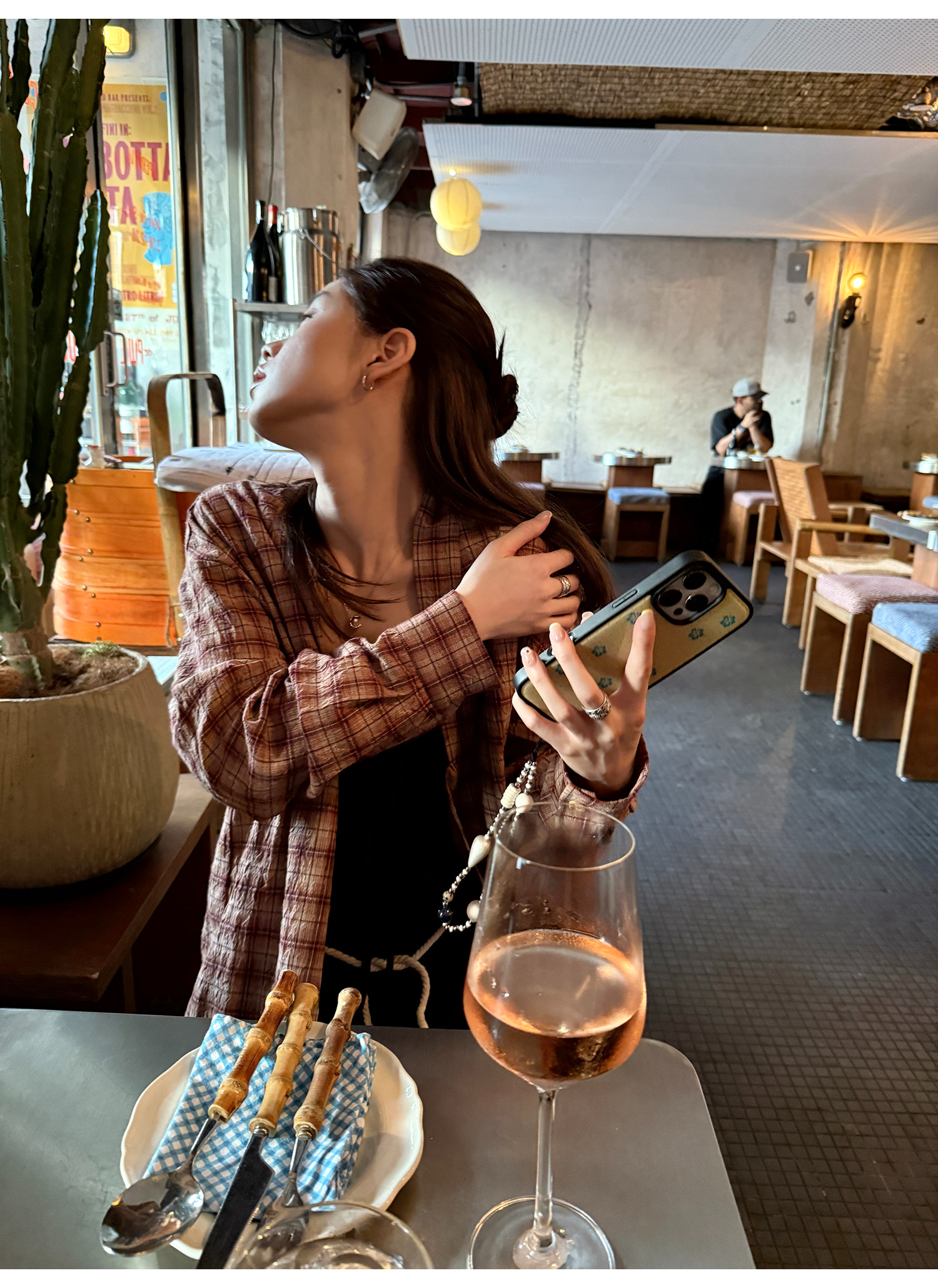 LelyMooch ローブ風リラックスカーデ  LEM211