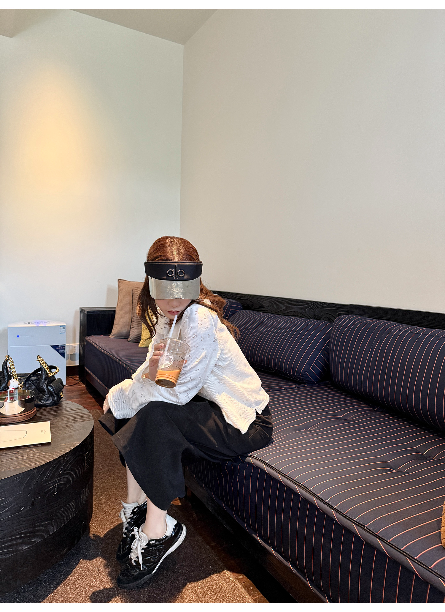 LelyMooch ニットカーデ＆レースキャミセット  LEM209