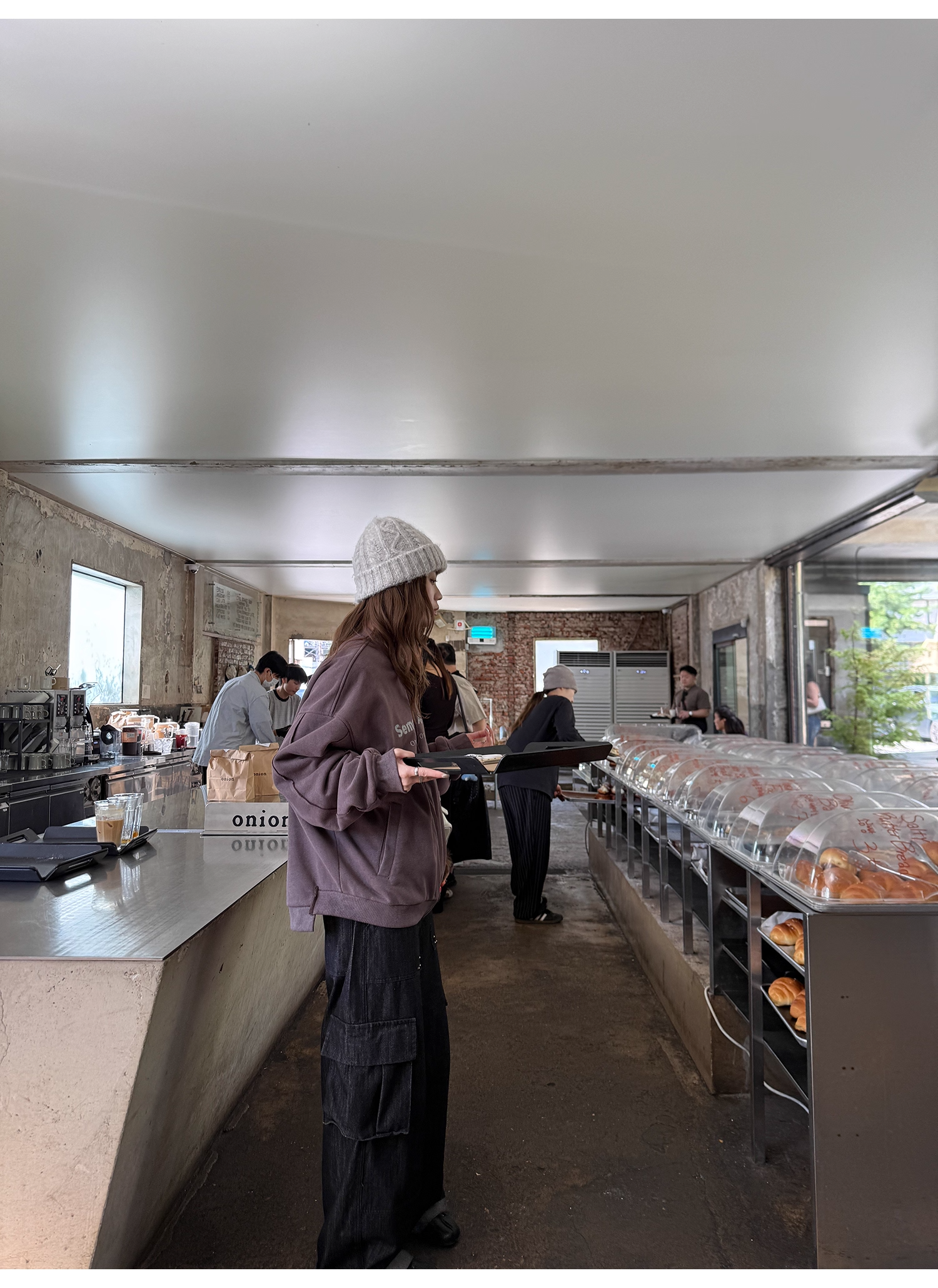 LelyMooch セルビッジ黒デニムパンツ　LEM257