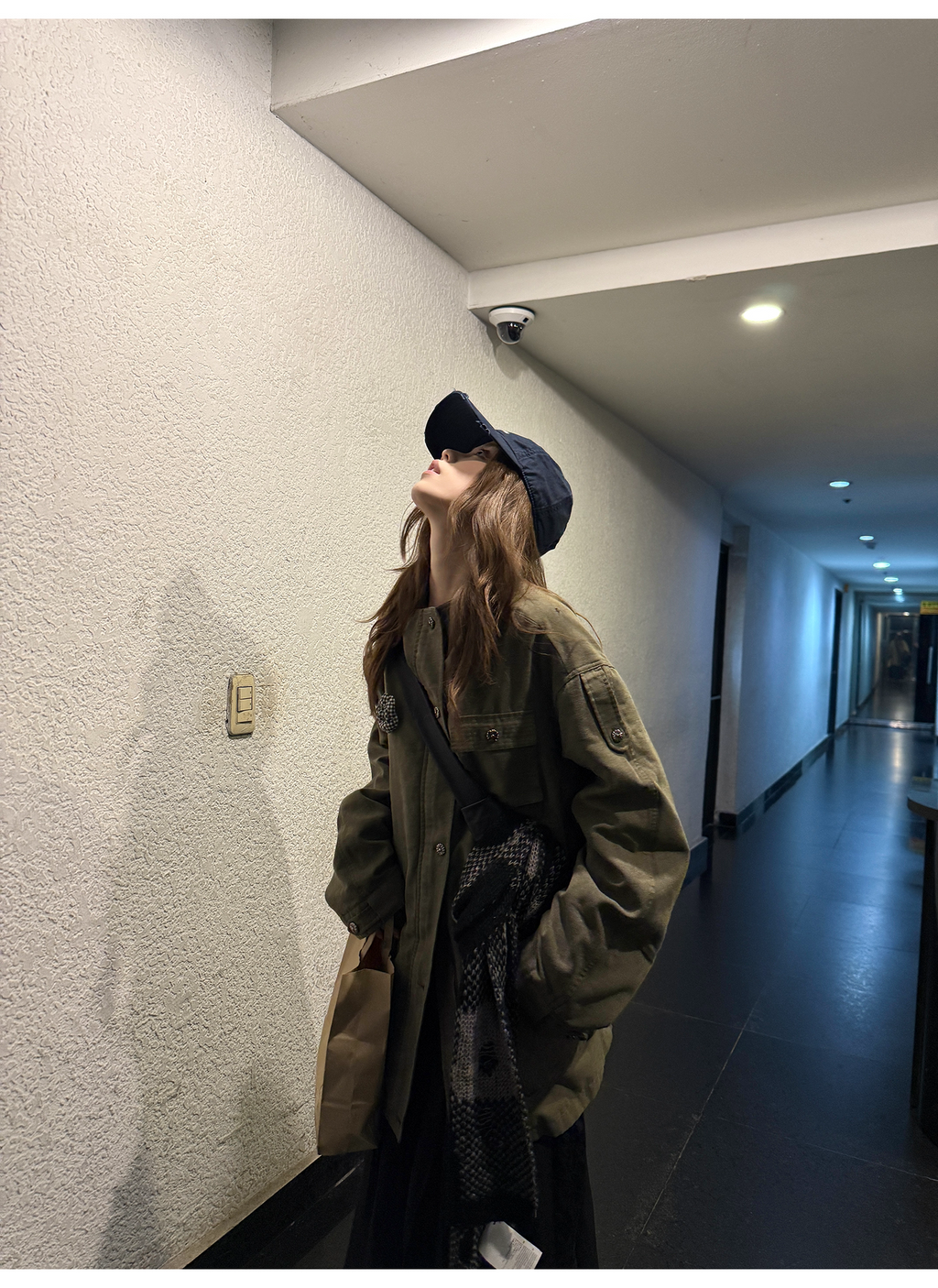 LelyMooch ヴィンテージ風クロスボタンワークジャケット  LEM262