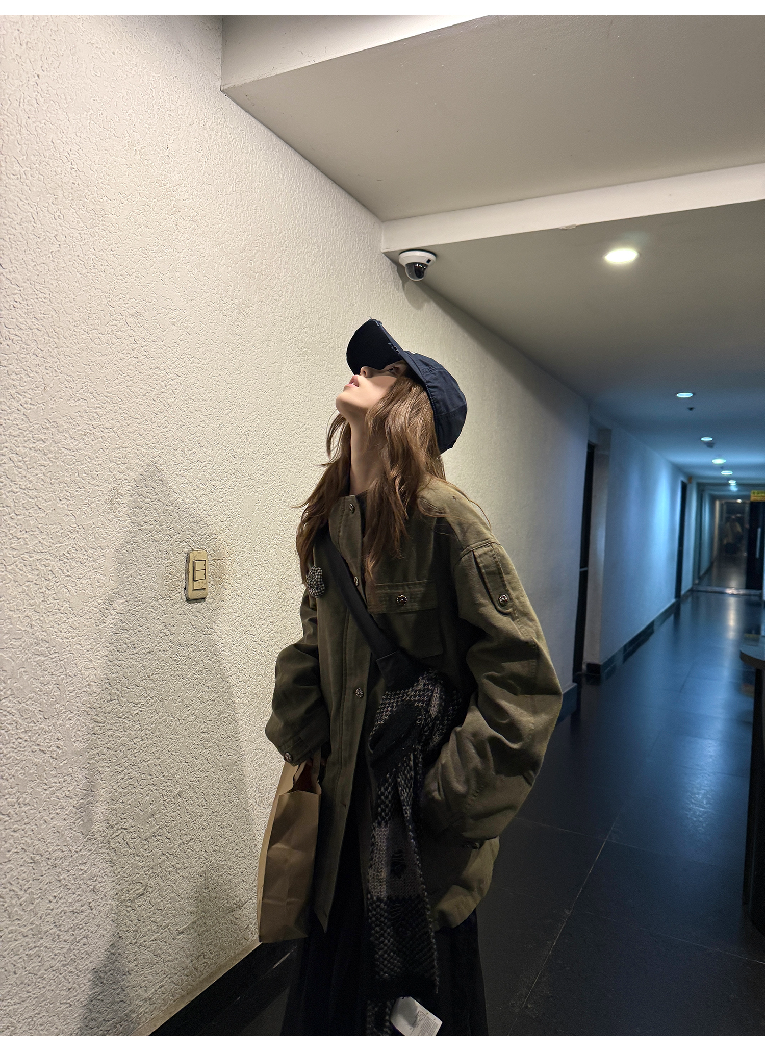 LelyMooch ヴィンテージ風クロスボタンワークジャケット  LEM262