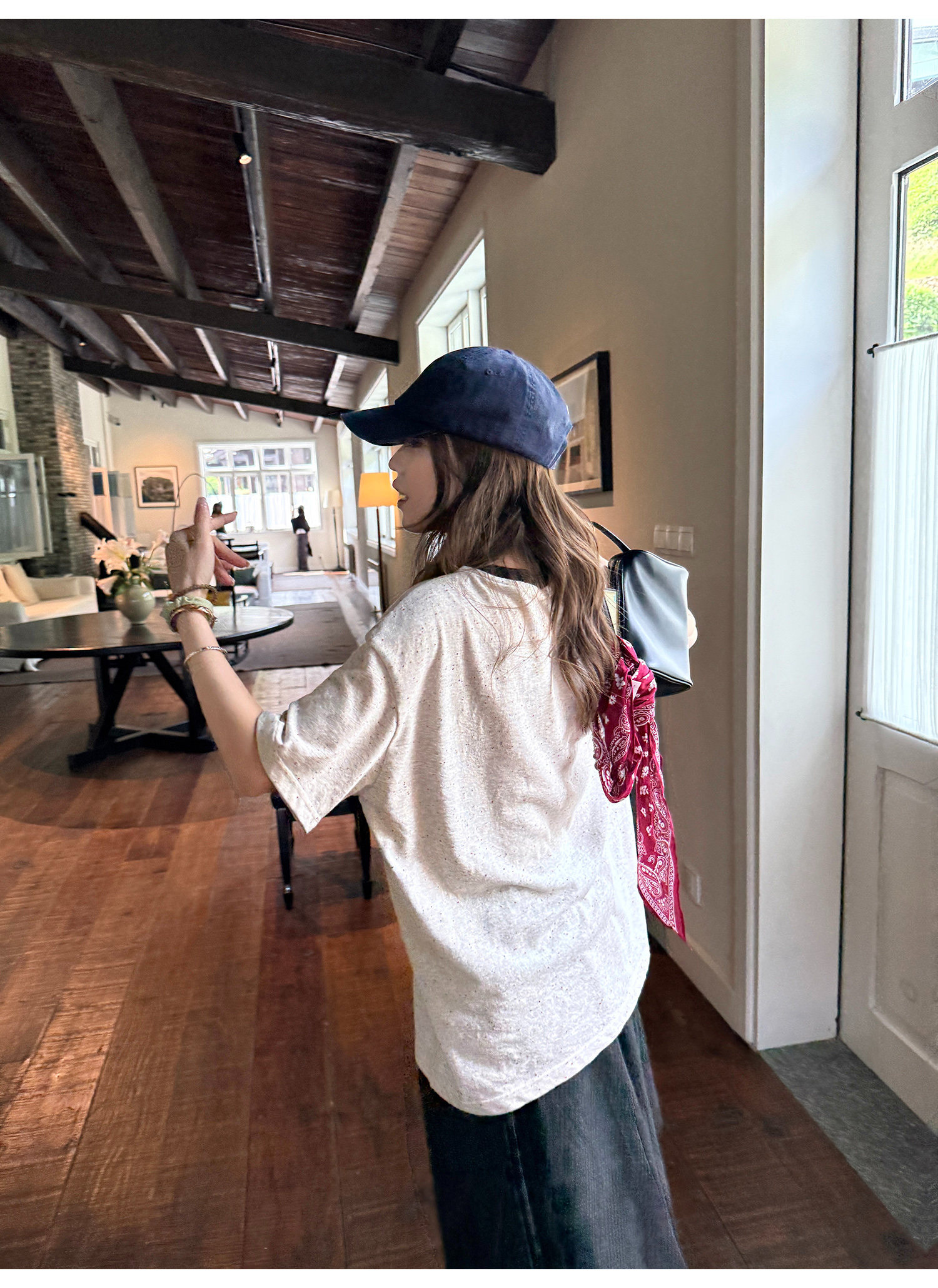 LelyMooch カラーポイントTシャツ  LEM207