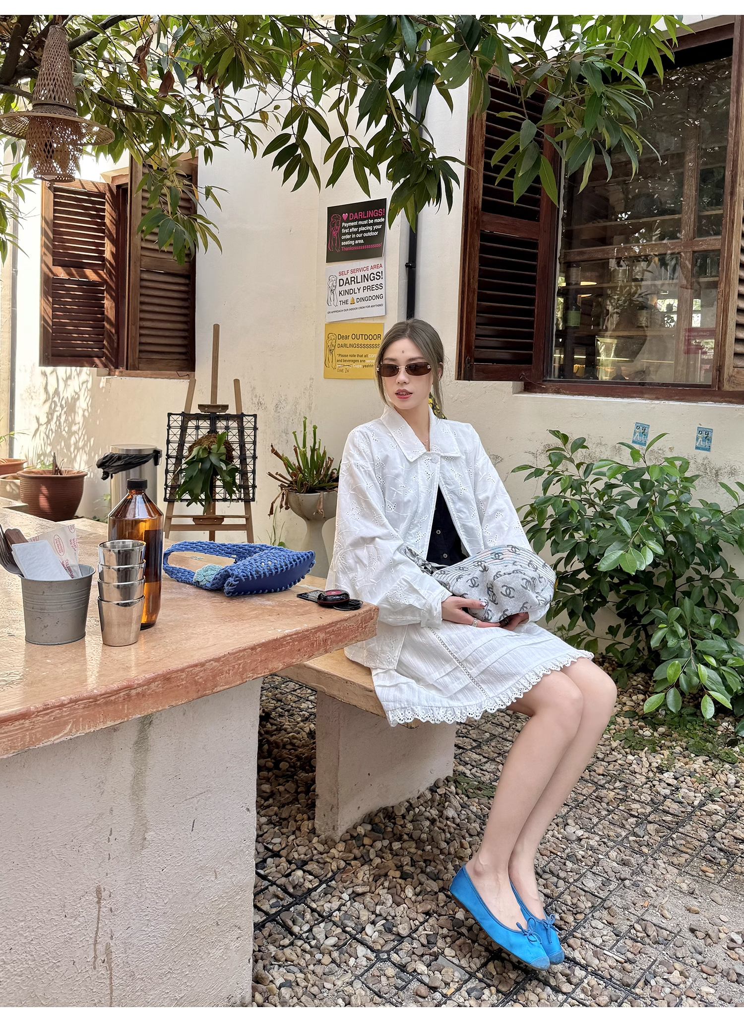 LelyMooch  白 スカート ミニ 透け防止  LEM105