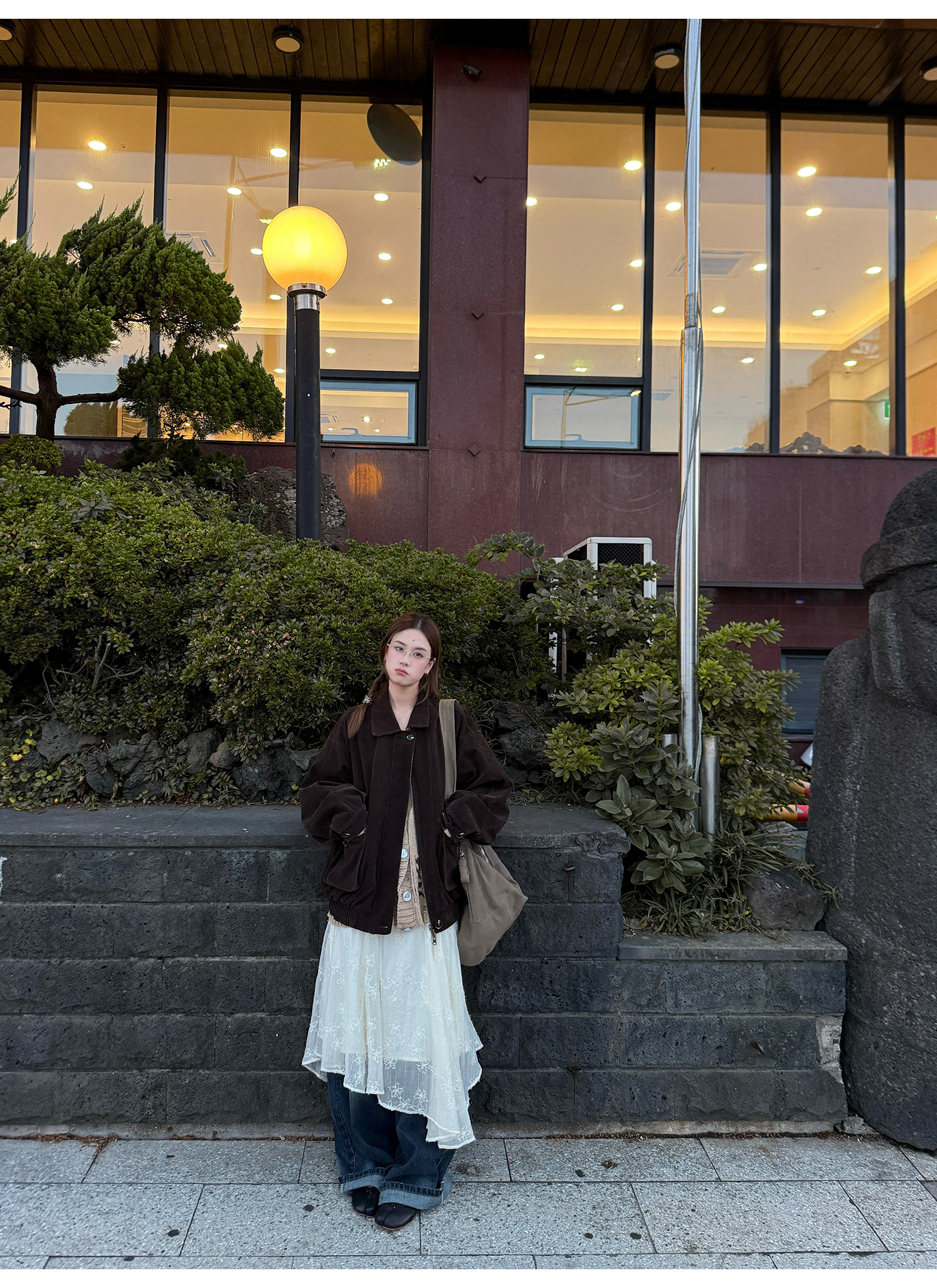 LelyMooch リバーシブルスエードジャケット  LEM250