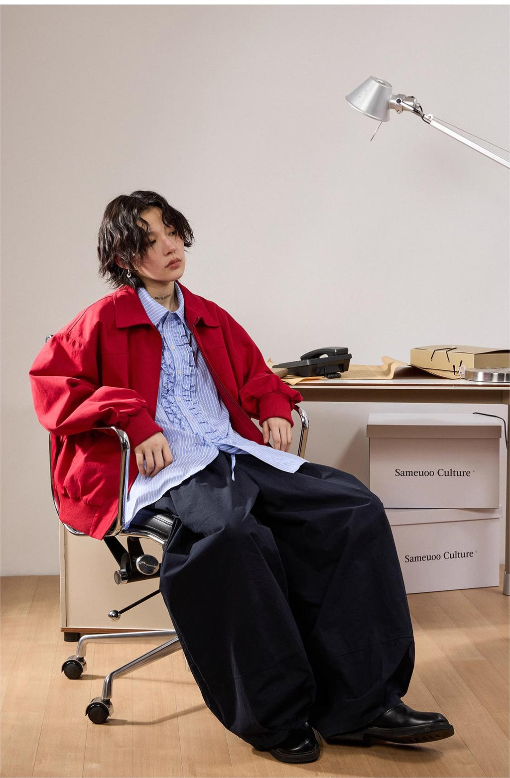 LoomL  ストリートシック風ジャケット  LOM012