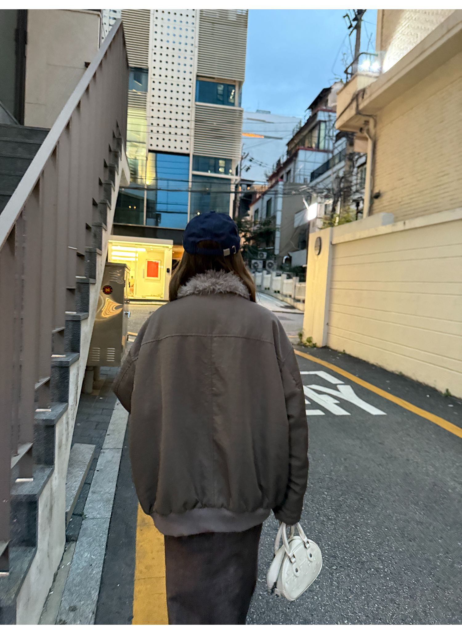 LelyMooch エコファーライナー付きモッズコート　LEM259