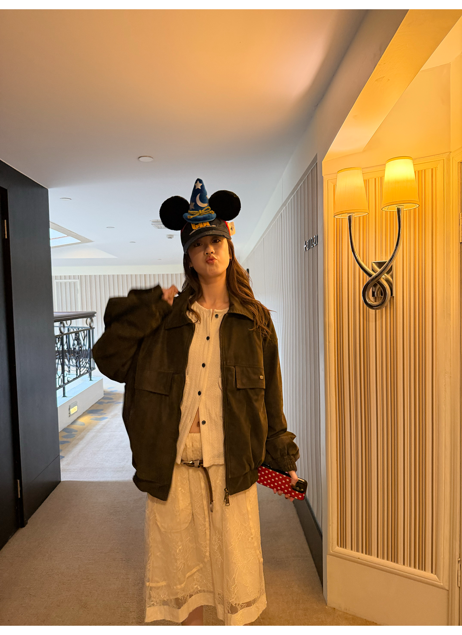 LelyMooch フラップポケットリブニット  LEM237