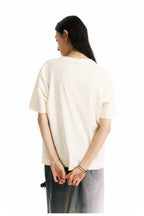ヘンリーネック 半袖Tシャツ隠しポケット付き  LOM065