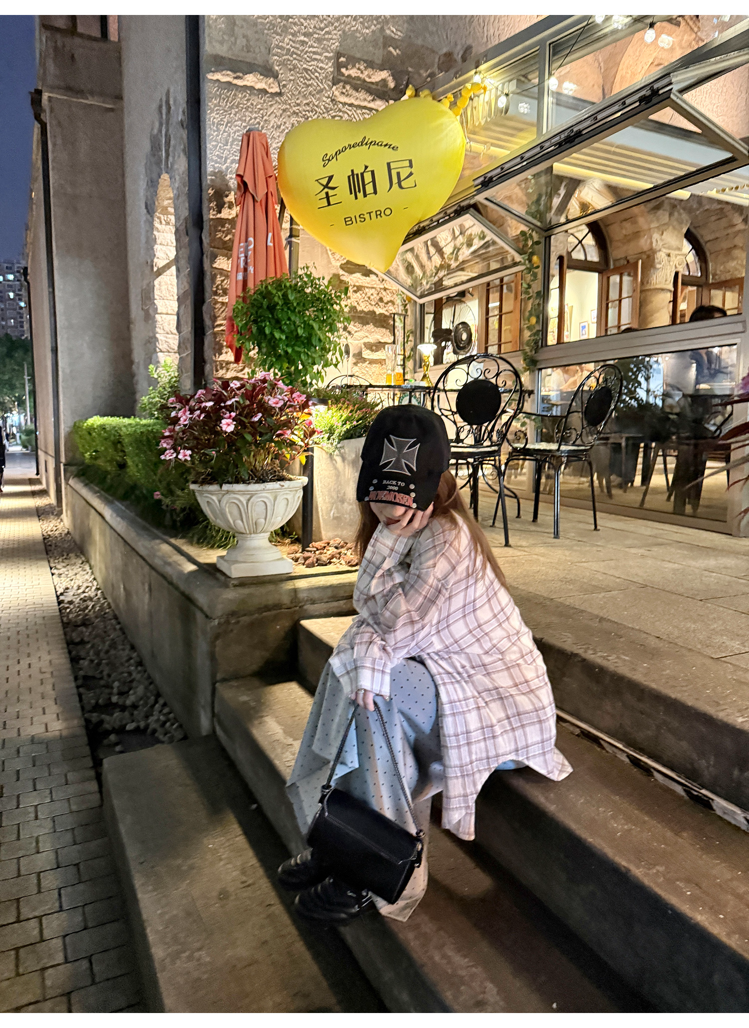 LelyMooch シアーチェックシャツ｜長袖  LEM197