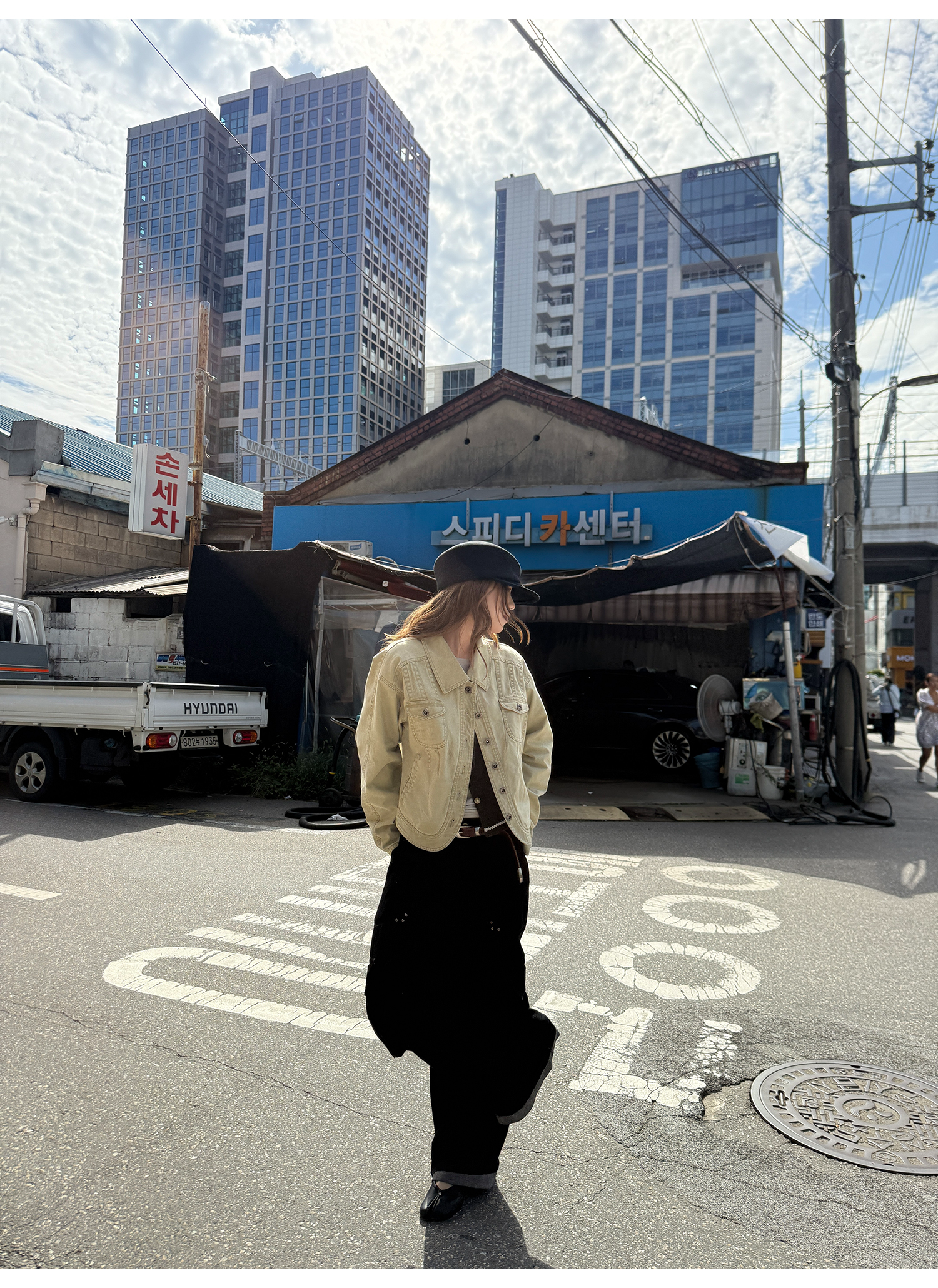 LelyMooch 裏フリースショートジャケット  LEM256