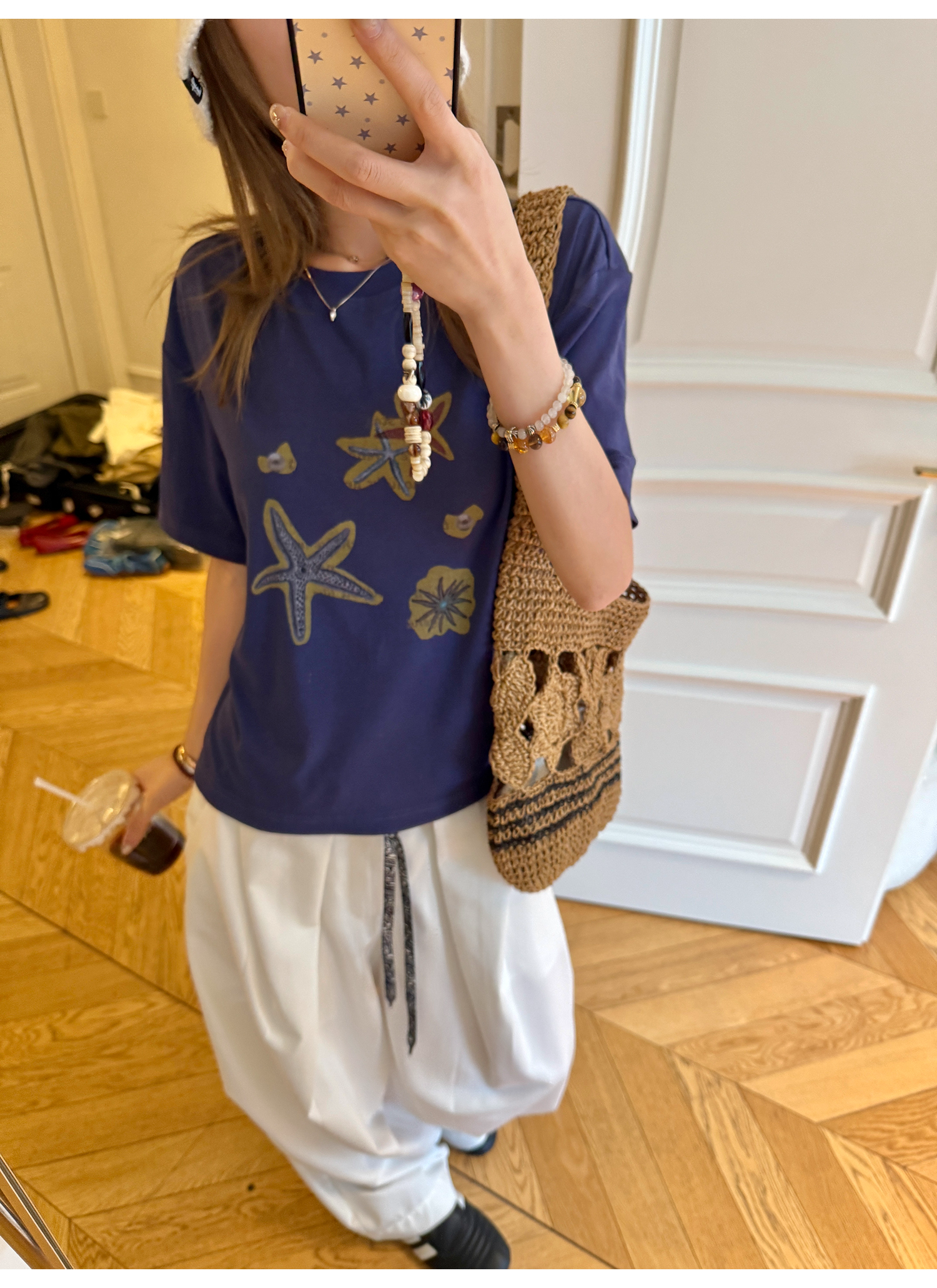 LelyMooch 夏映えカラーで気分アップ｜冷感素材Tシャツ  LEM171