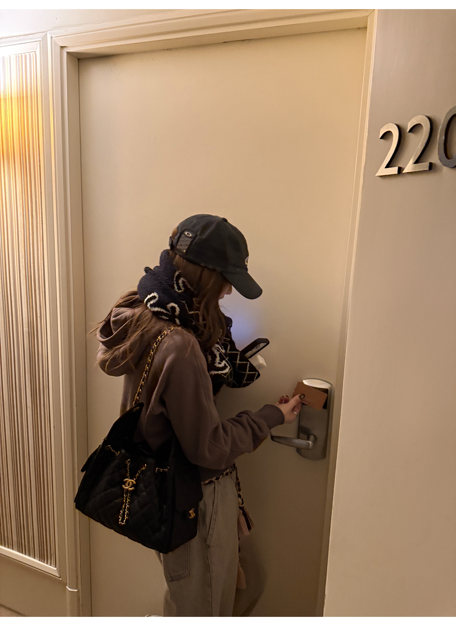 LelyMooch 裏起毛ジップアップフーディー　LEM275