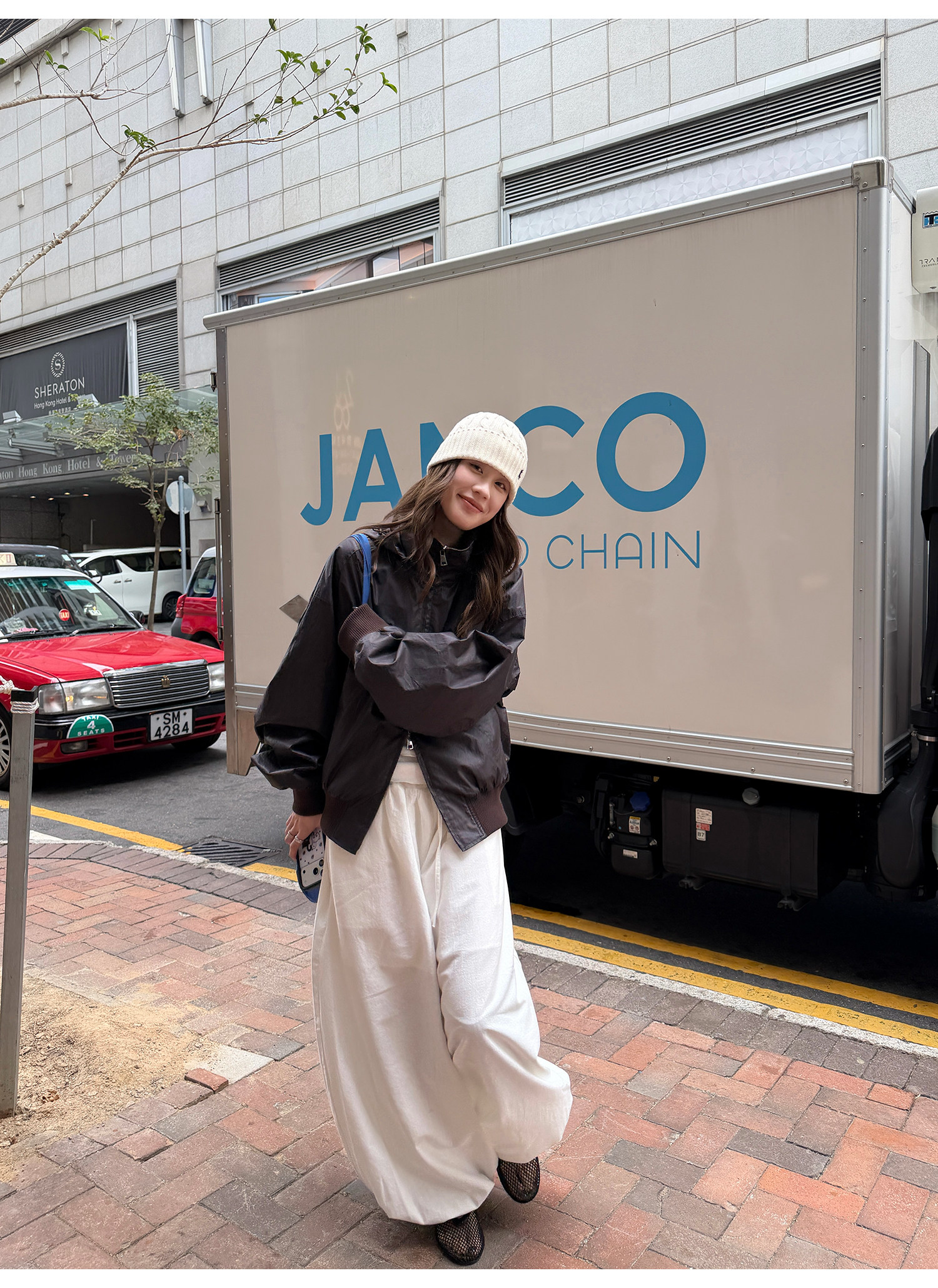 LelyMooch フリルウエスト バルーンワイドパンツ  LEM315