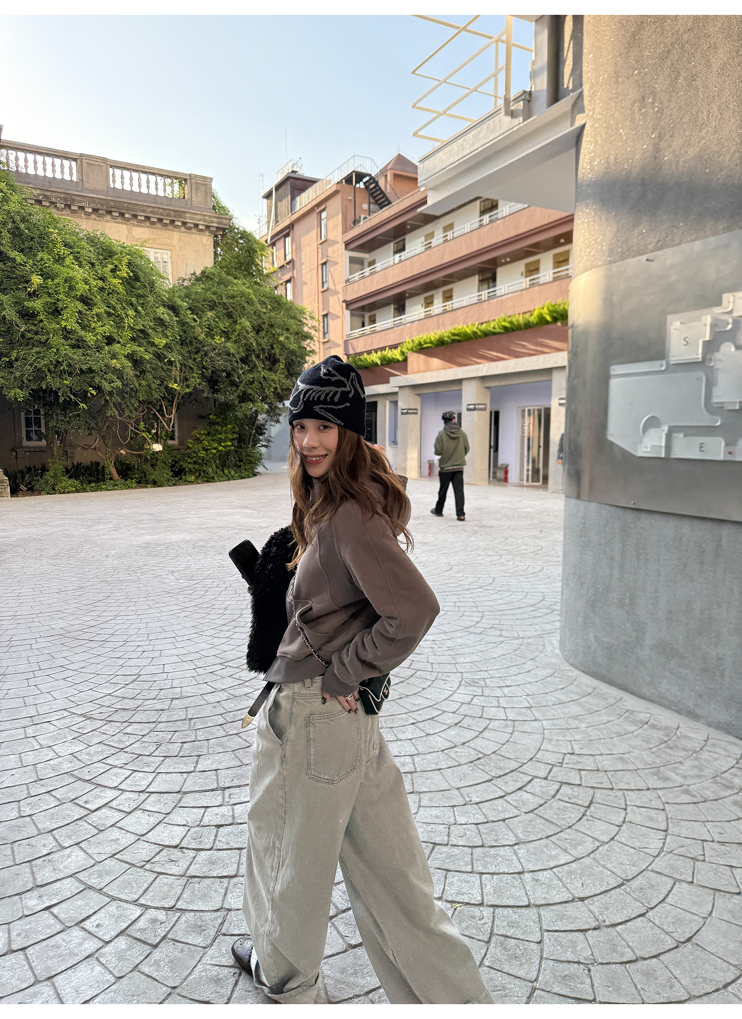 LelyMooch 韓ストムード アッシュホワイトデニム  LEM270