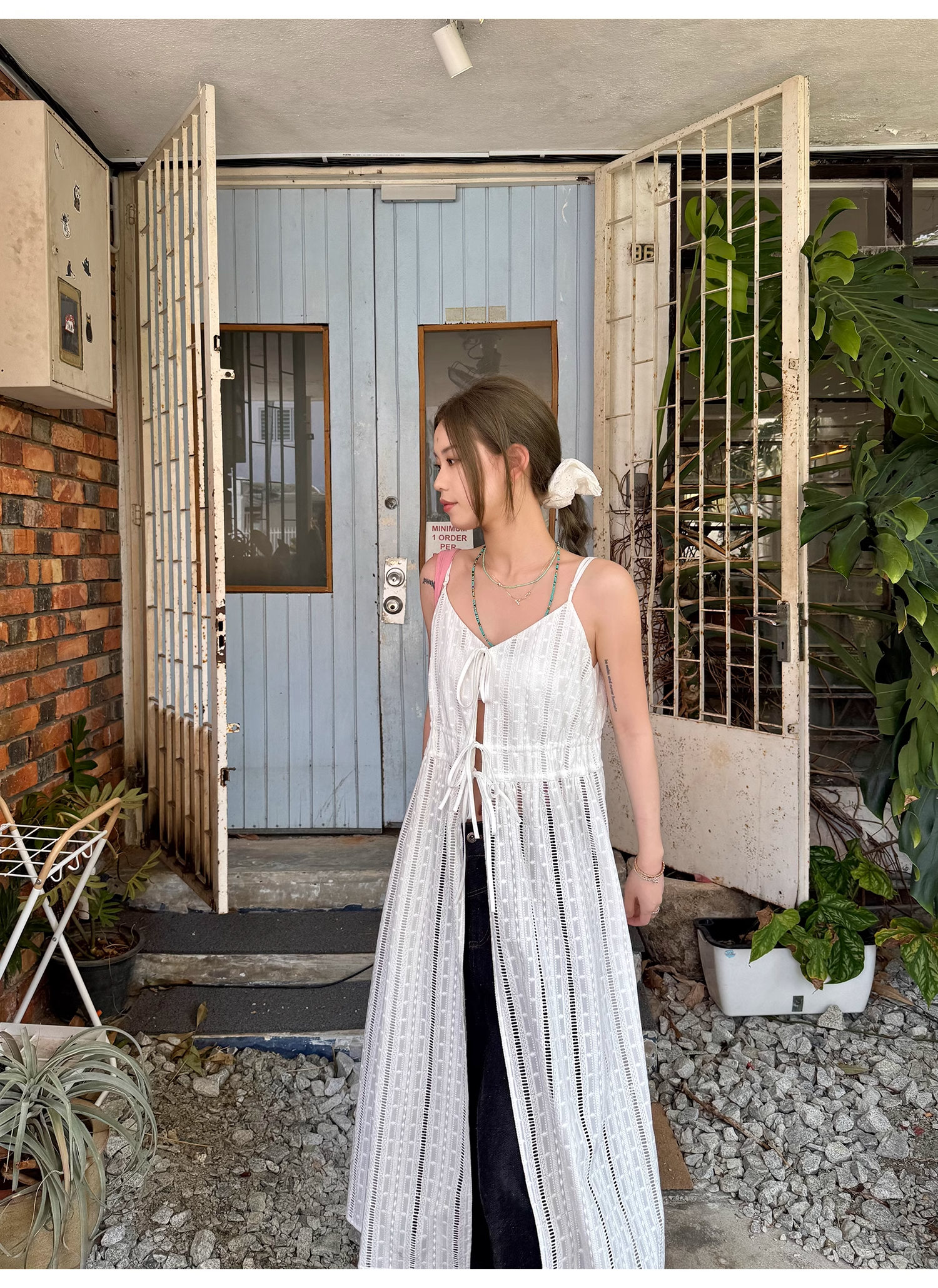 LelyMooch  リゾート ホルターネック ワンピース  LEM103