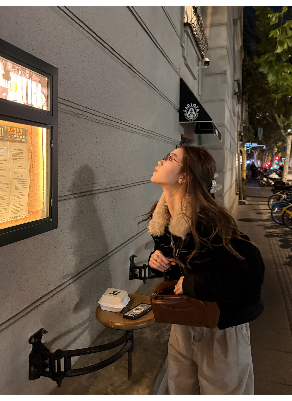 LelyMooch ステッチライン ファージャケット  LEM274