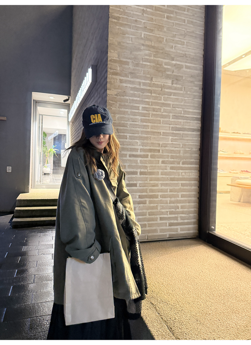 LelyMooch ヴィンテージ風クロスボタンワークジャケット  LEM262