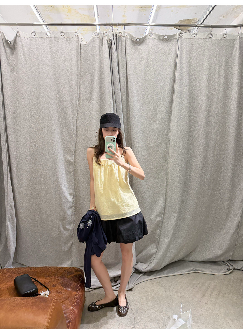LelyMooch 梅雨も涼しく！ふんわりバルーンキュロット  LEM366