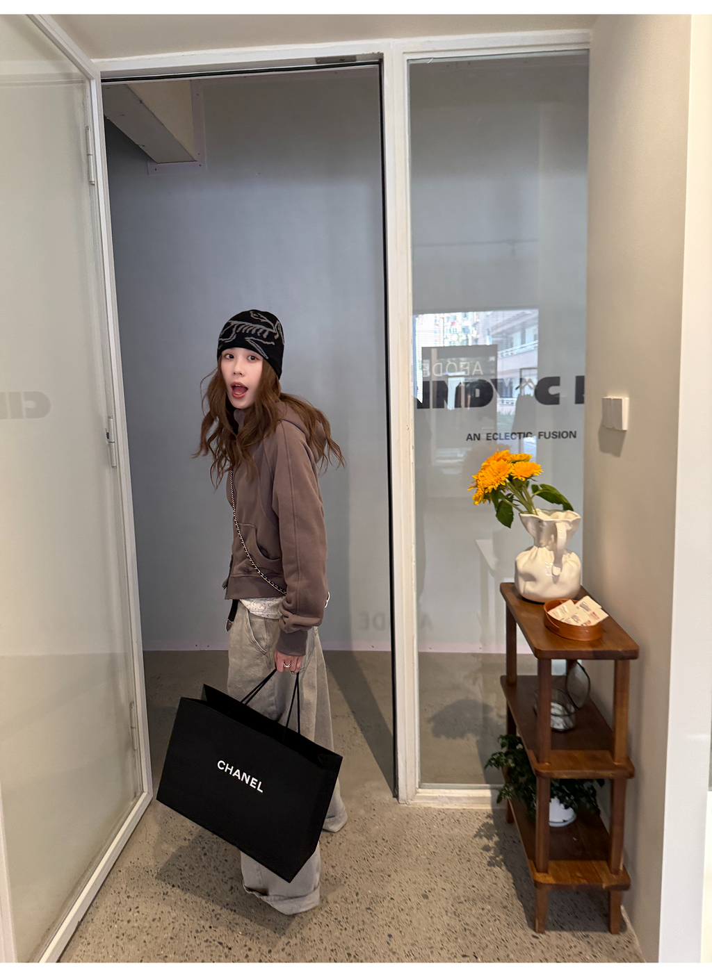 LelyMooch 韓ストムード アッシュホワイトデニム  LEM270