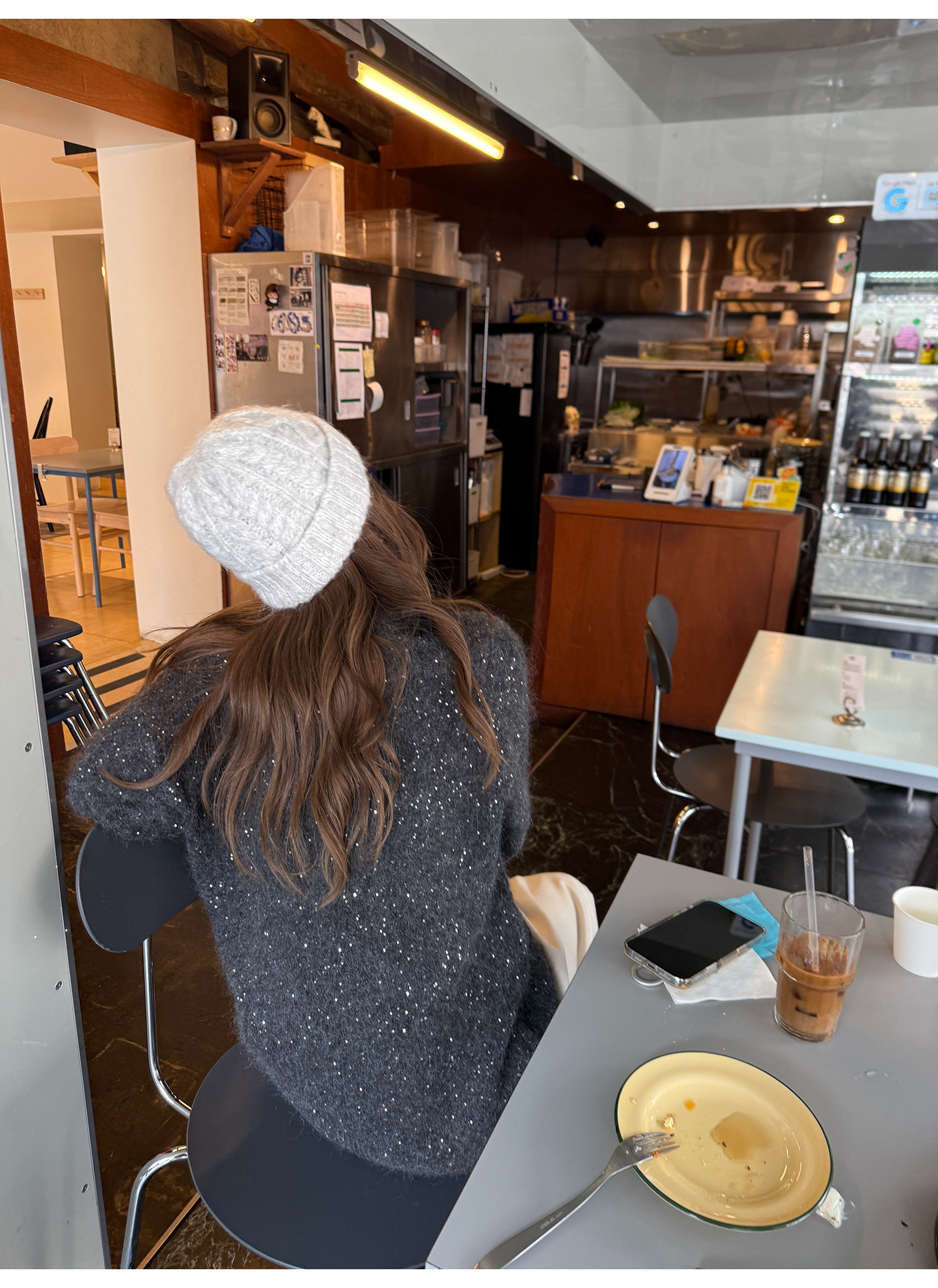 LelyMooch スパンコール入りカシミヤ混ニット  LEM267