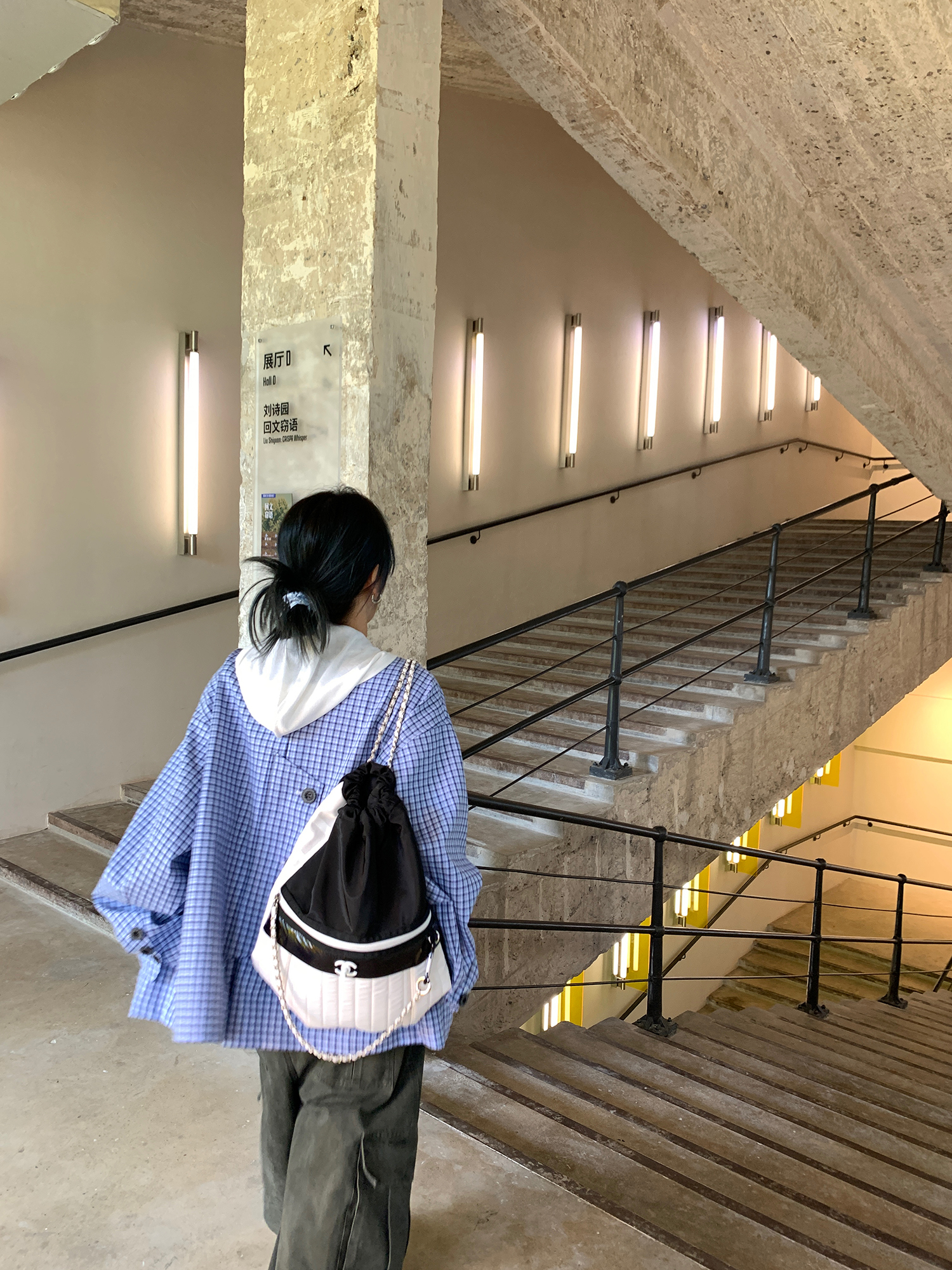 LelyMooch Blue Check Shirt Jacket LEM072