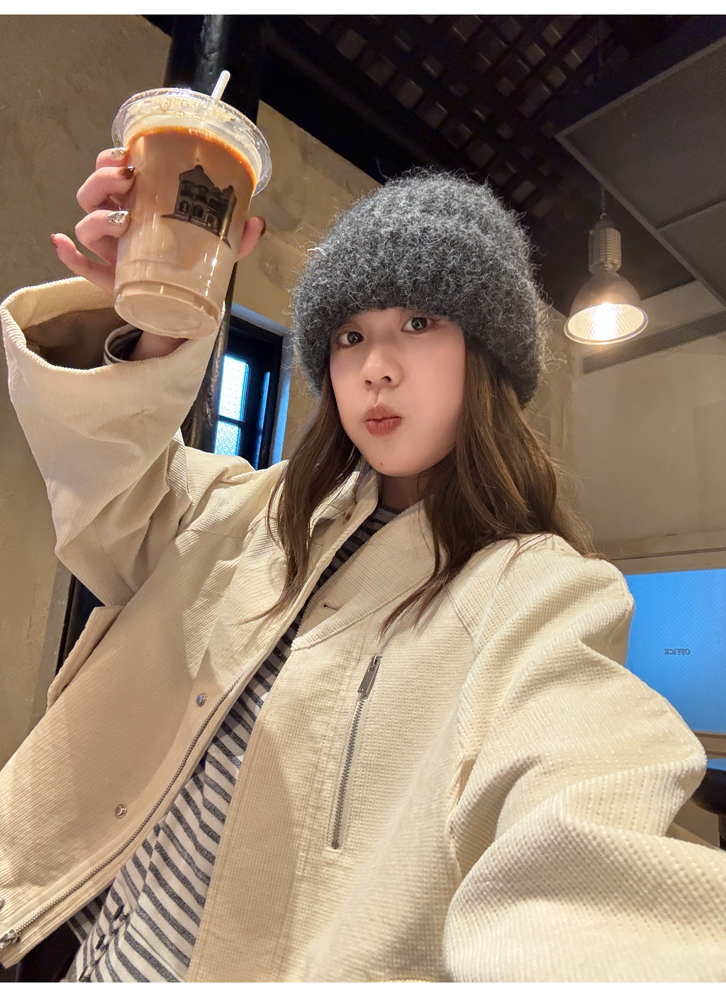 LelyMooch 厚手コーデュロイライダースジャケット LEM245