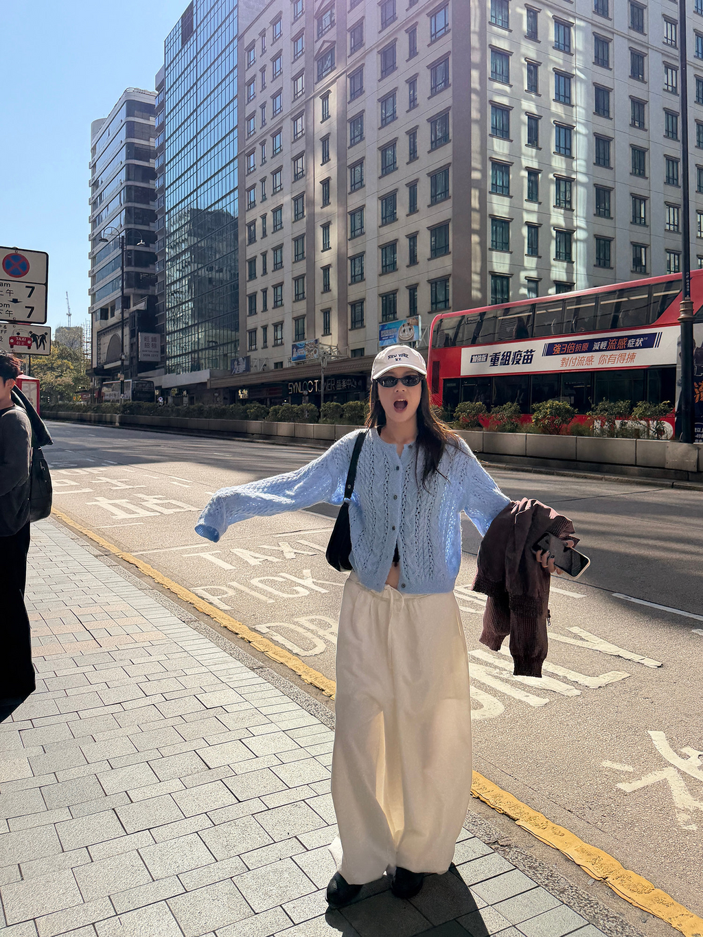 LelyMooch フリルウエスト バルーンワイドパンツ  LEM315