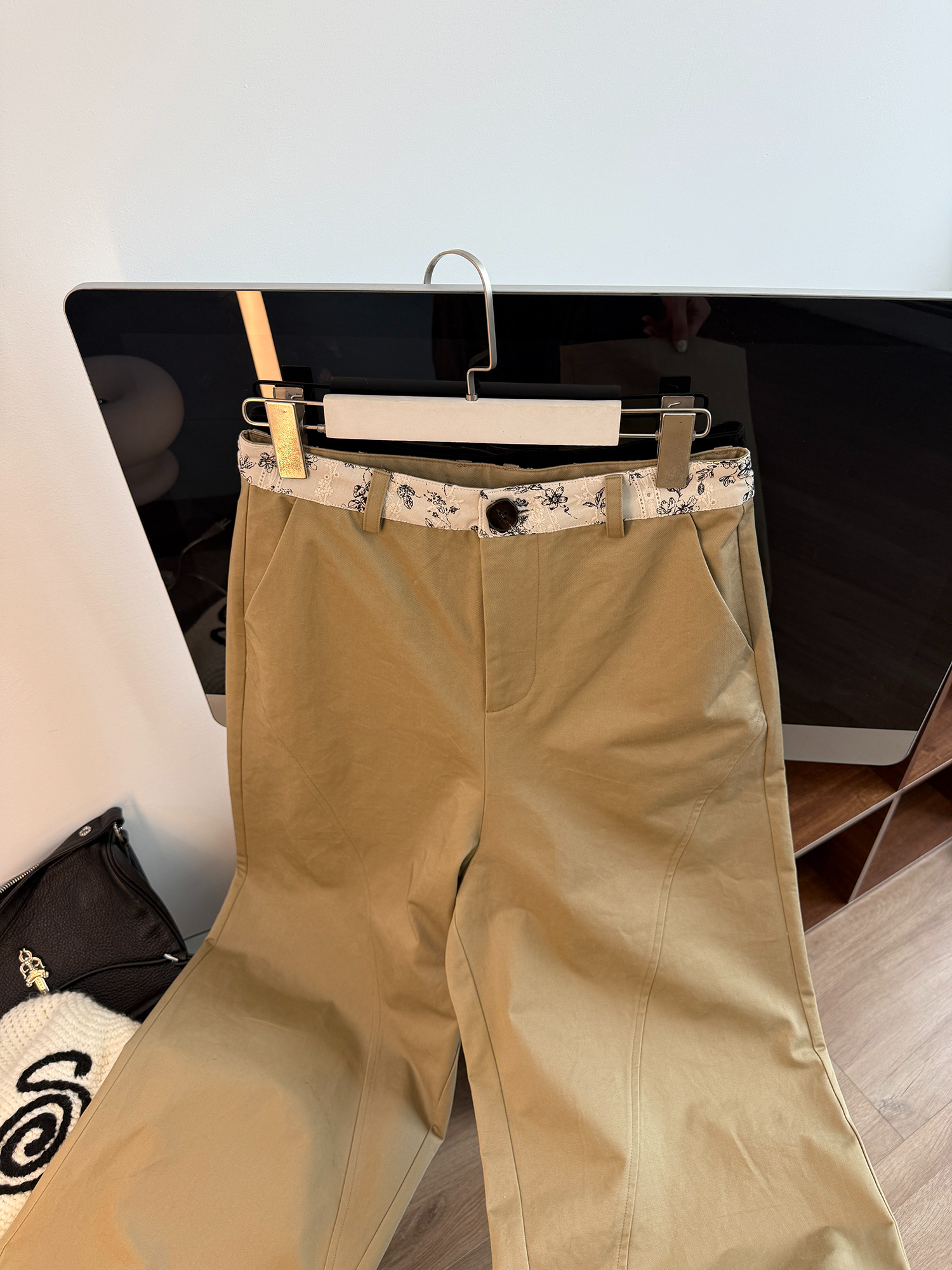 LelyMooch 黄金比カットチノパン  LEM174