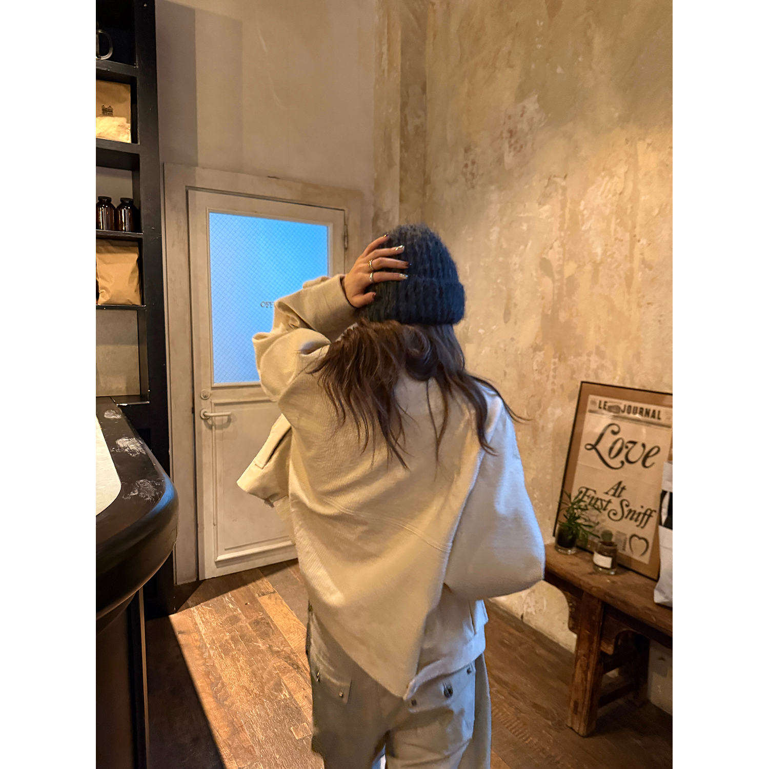 LelyMooch 厚手コーデュロイライダースジャケット LEM245