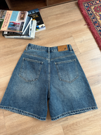 LelyMooch デニムパンツ5分丈｜2色展開  LEM199