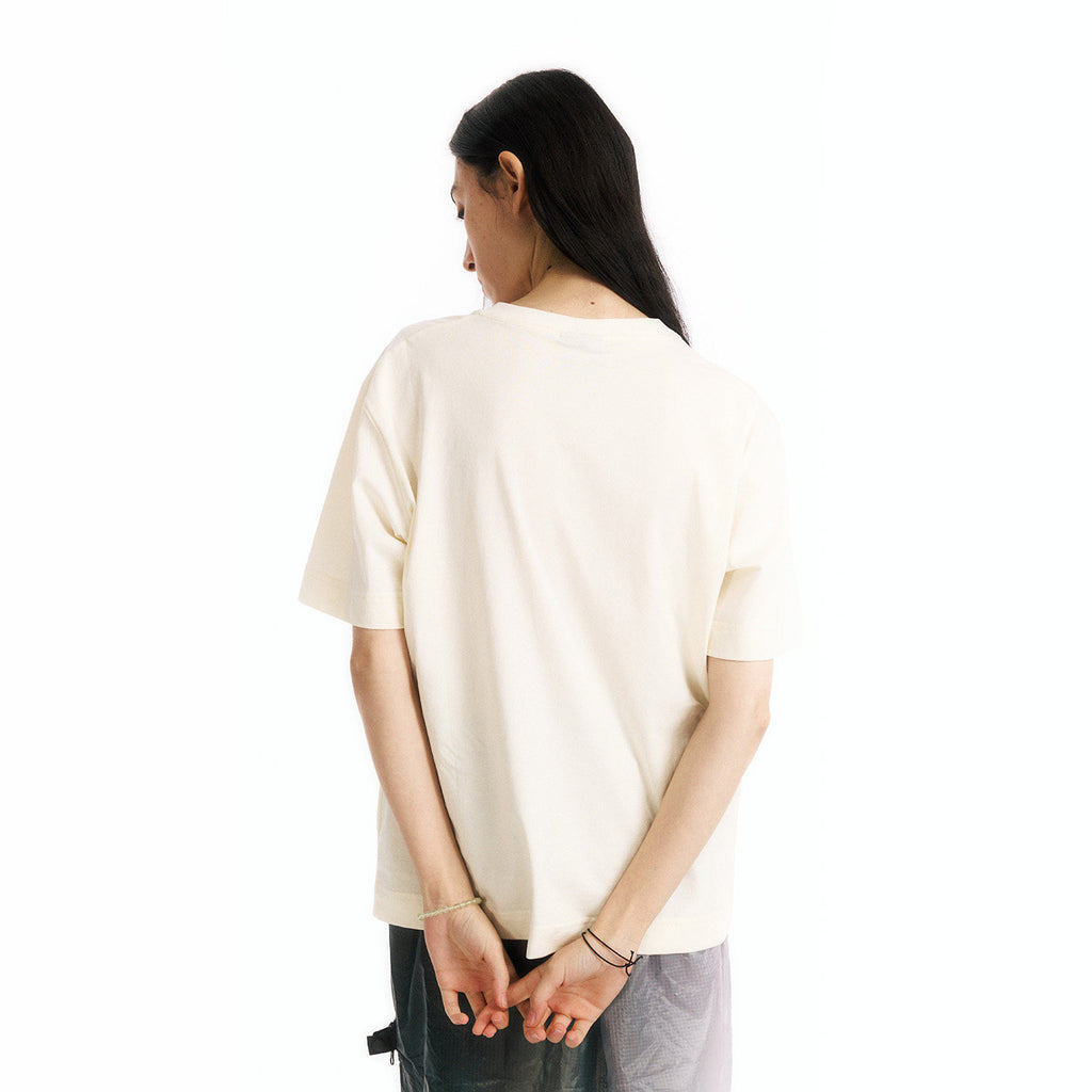 ヘンリーネック 半袖Tシャツ隠しポケット付き  LOM065