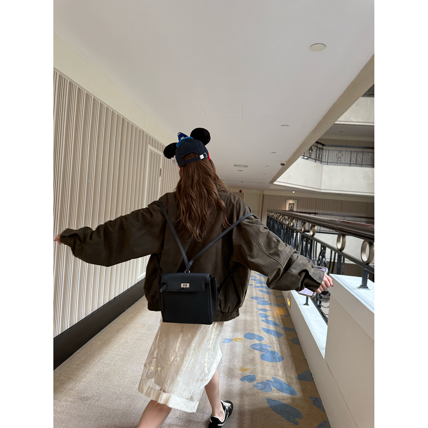 LelyMooch マットレザー裏ボアジャケット／ポケット付き  LEM235