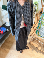 LelyMooch Black and Grey Check Jacket LEM248