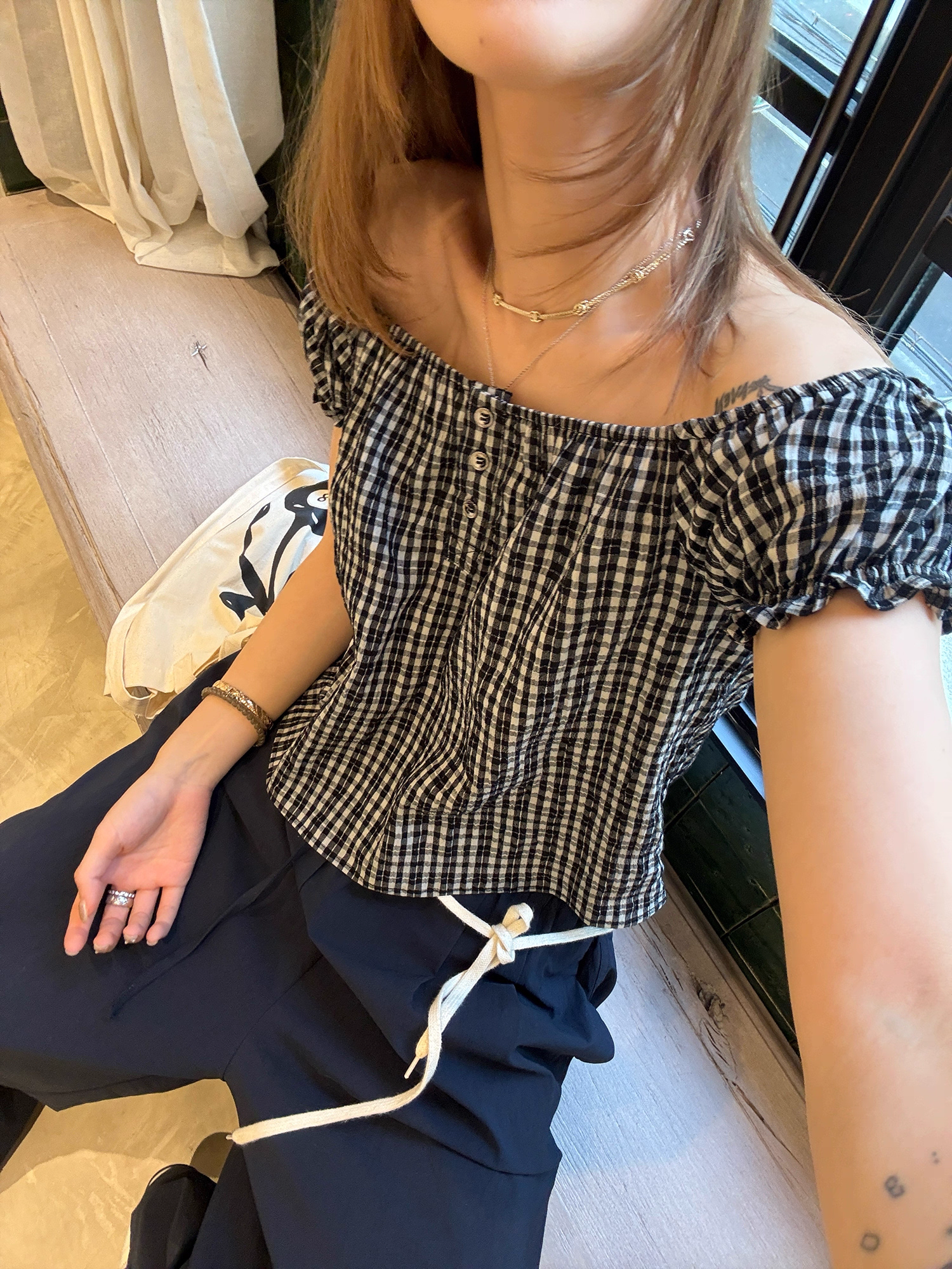 LelyMooch 気分で変える2WAYオフショル  LEM189