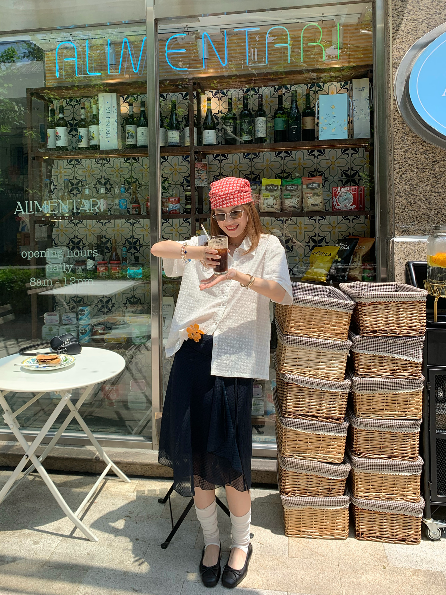 LelyMooch レース花柄コットンシャツ  LEM192