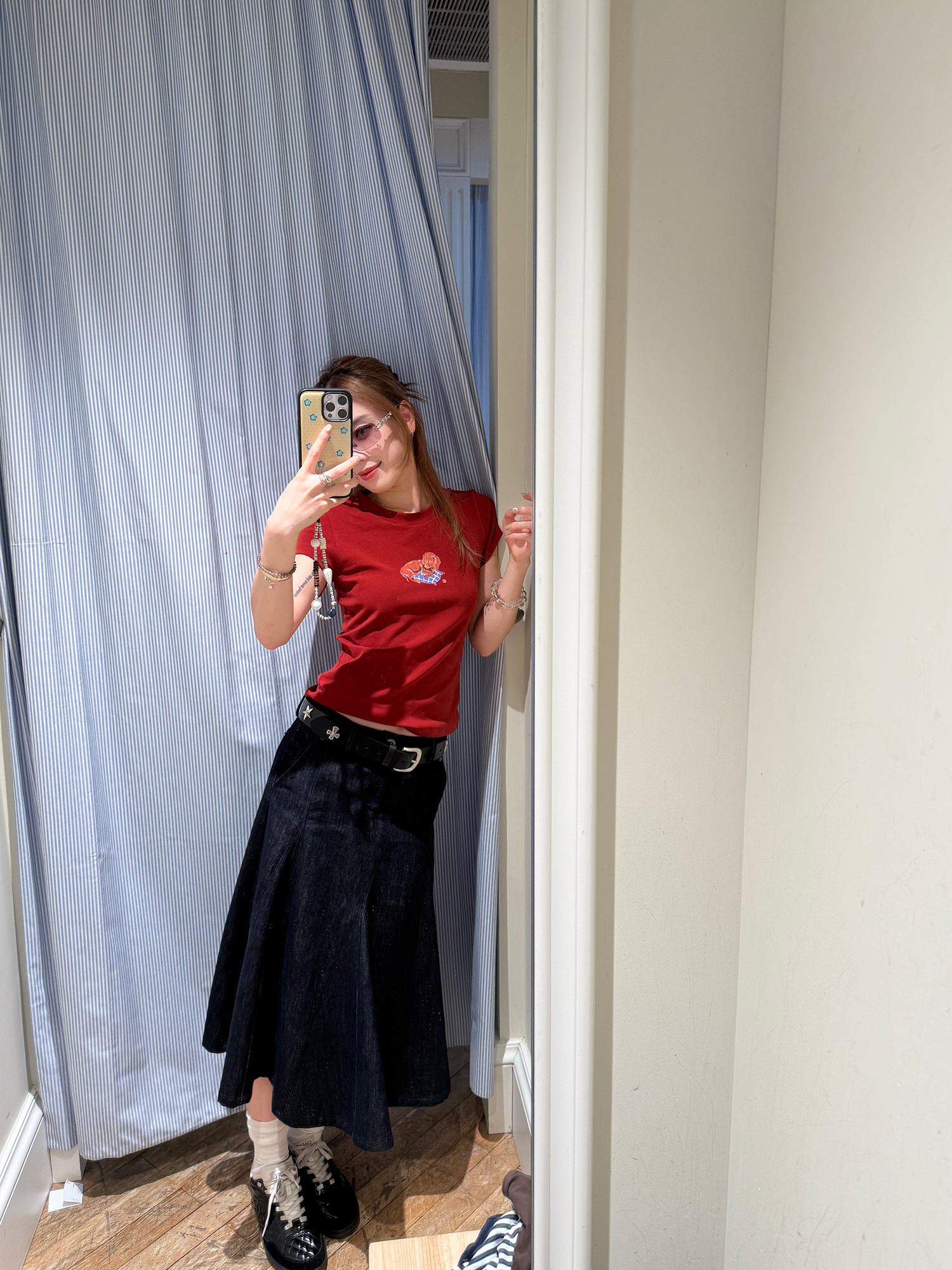 LelyMooch 赤いダックスT🐶  LEM193