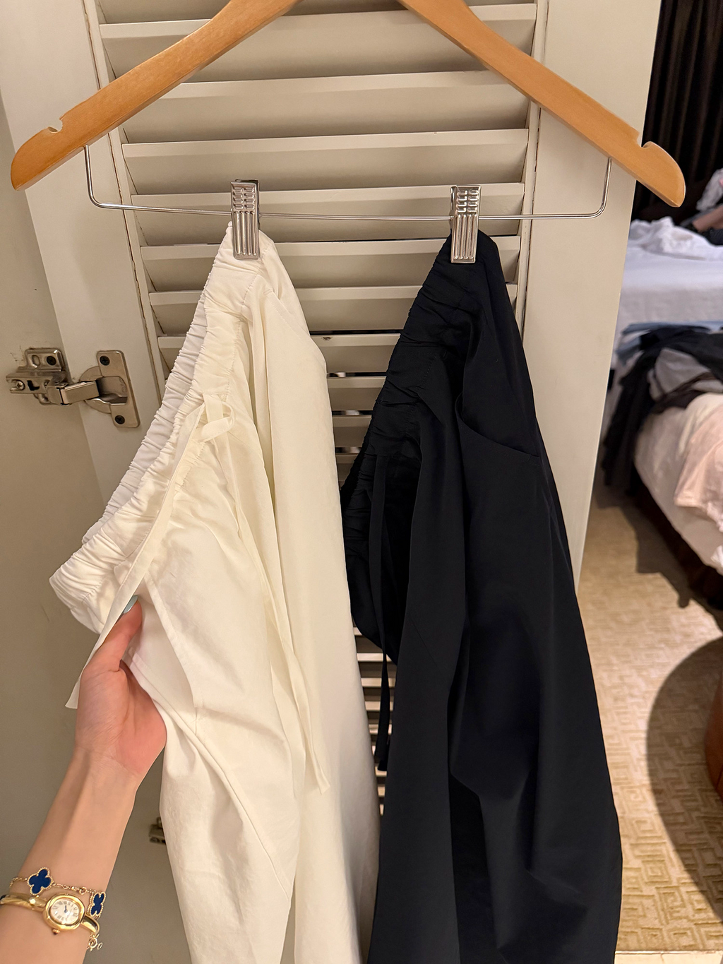 LelyMooch 抜け感ドロストワイドパンツ  LEM356