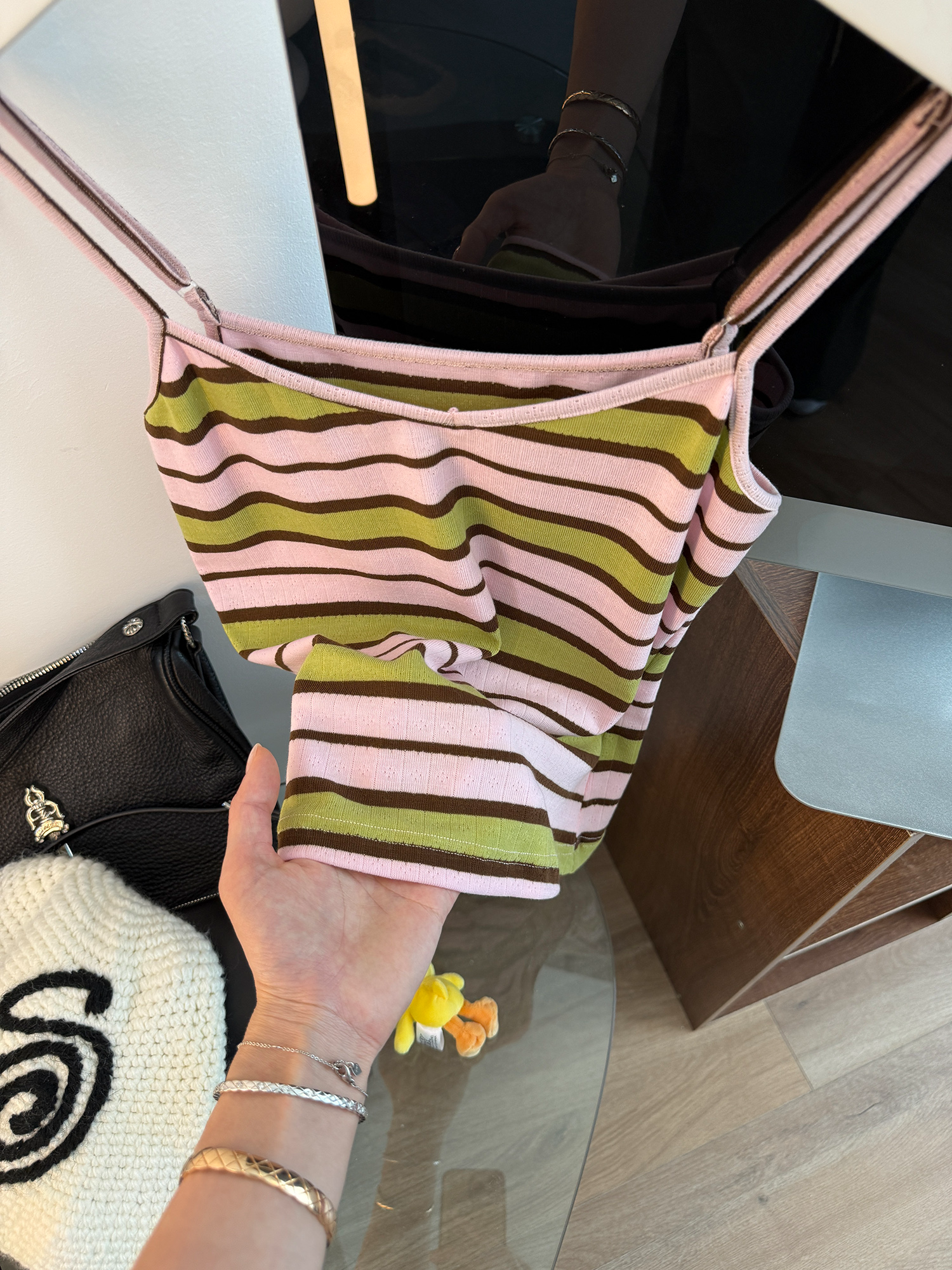 LelyMooch グァバ・ストライプキャミ  LEM164