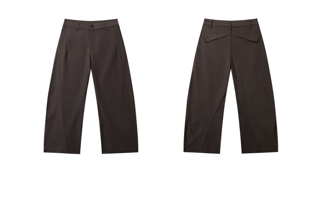 LOM030 Stesso modello Pantaloni ampi a curva 3D resistenti alle rughe e rinfrescanti al tatto LOM060