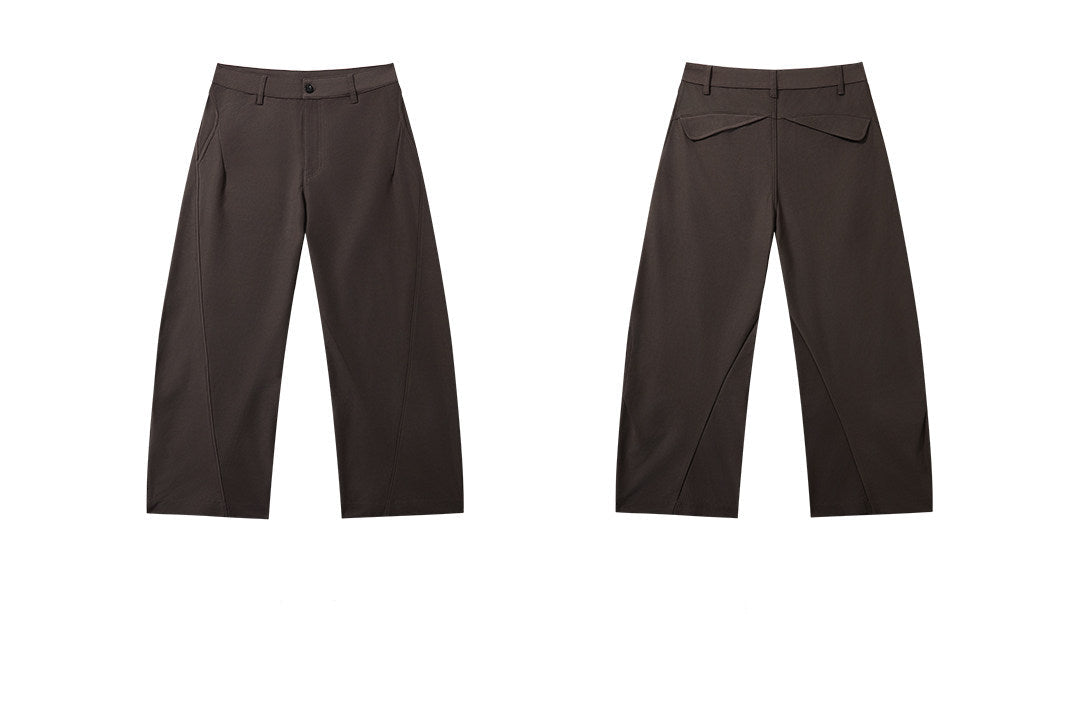 LOM030 Stesso modello Pantaloni ampi a curva 3D resistenti alle rughe e rinfrescanti al tatto LOM060