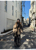 LelyMooch レイヤード風 ワイドパンツ  LEM283